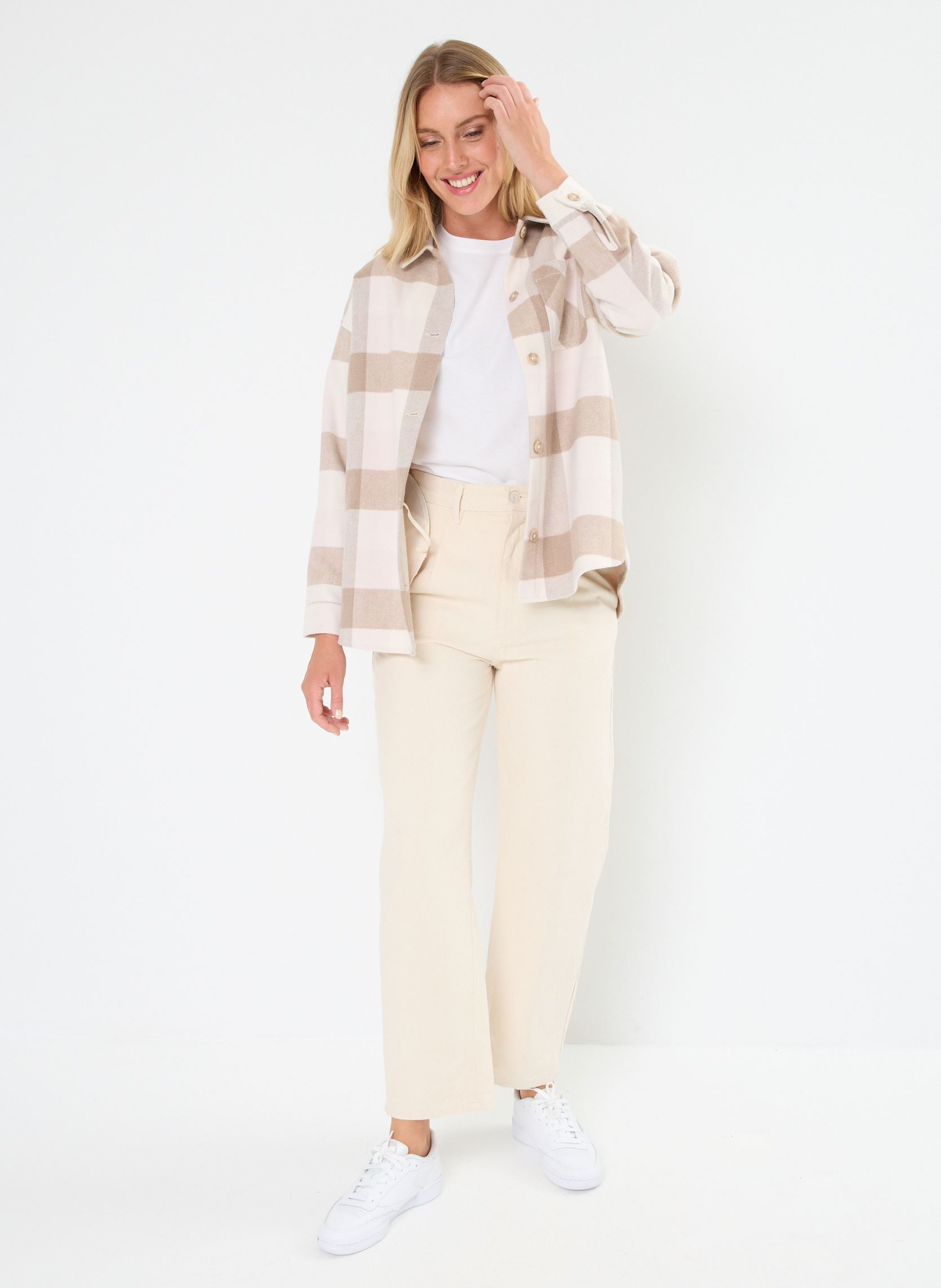Langarm-Hemden CHERMIONE damen beige MADE BY Langarm-Hemden CHERMIONE damen beige CAR-SURCHEBI-BE