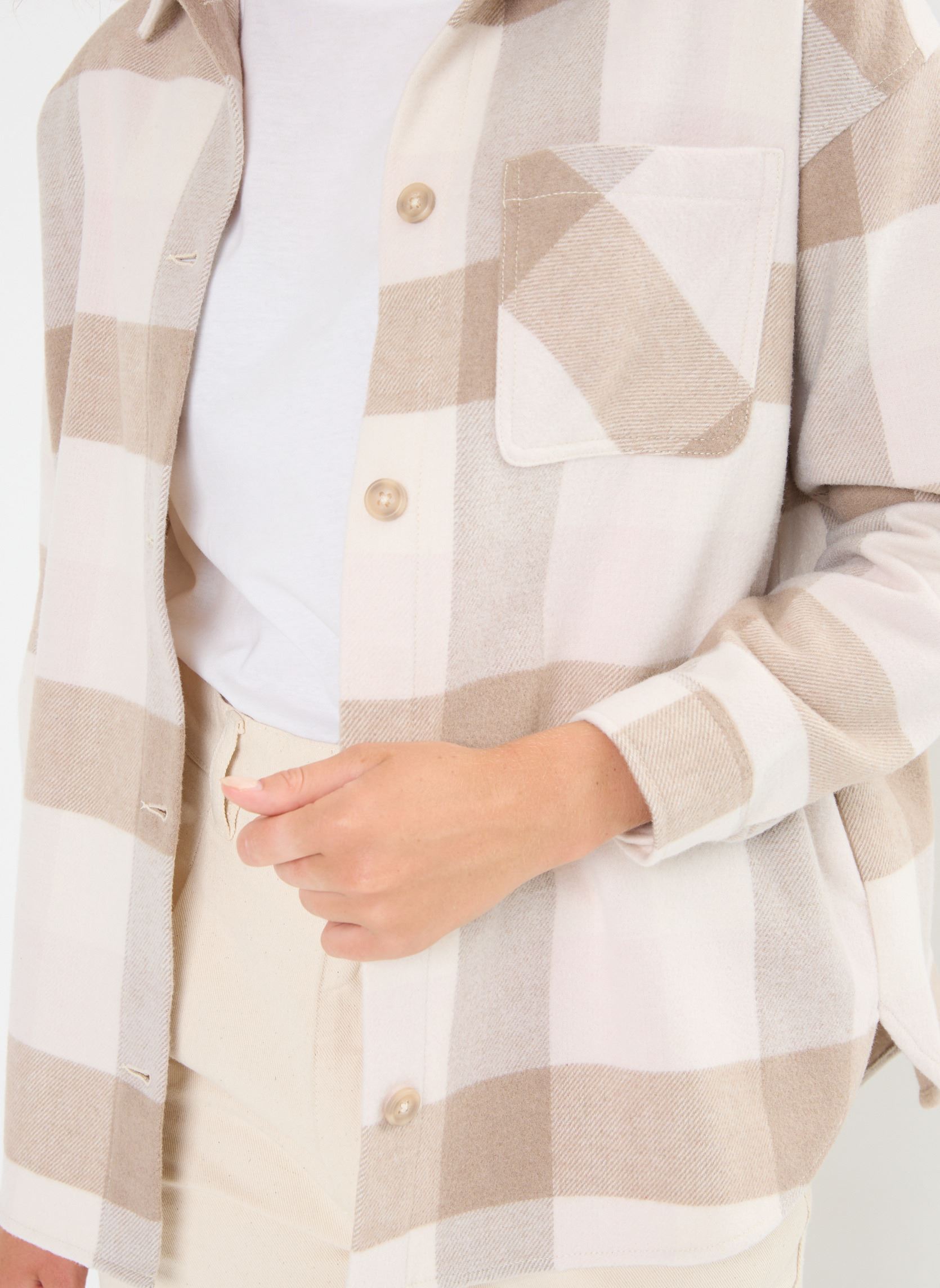 Langarm-Hemden CHERMIONE damen beige MADE BY Langarm-Hemden CHERMIONE damen beige CAR-SURCHEBI-BE