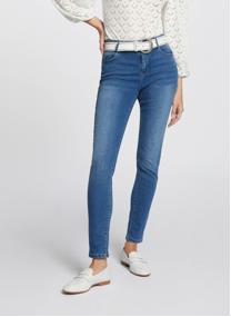 Jeans droit 241-PARDA femme bleu