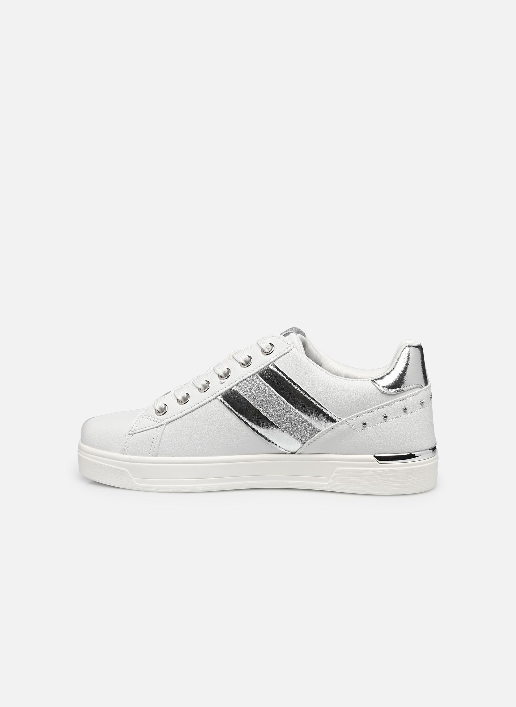 Lage sneakers Baskets THAEYEL dames wit MADE BY Lage sneakers Baskets THAEYEL dames wit ARGENT