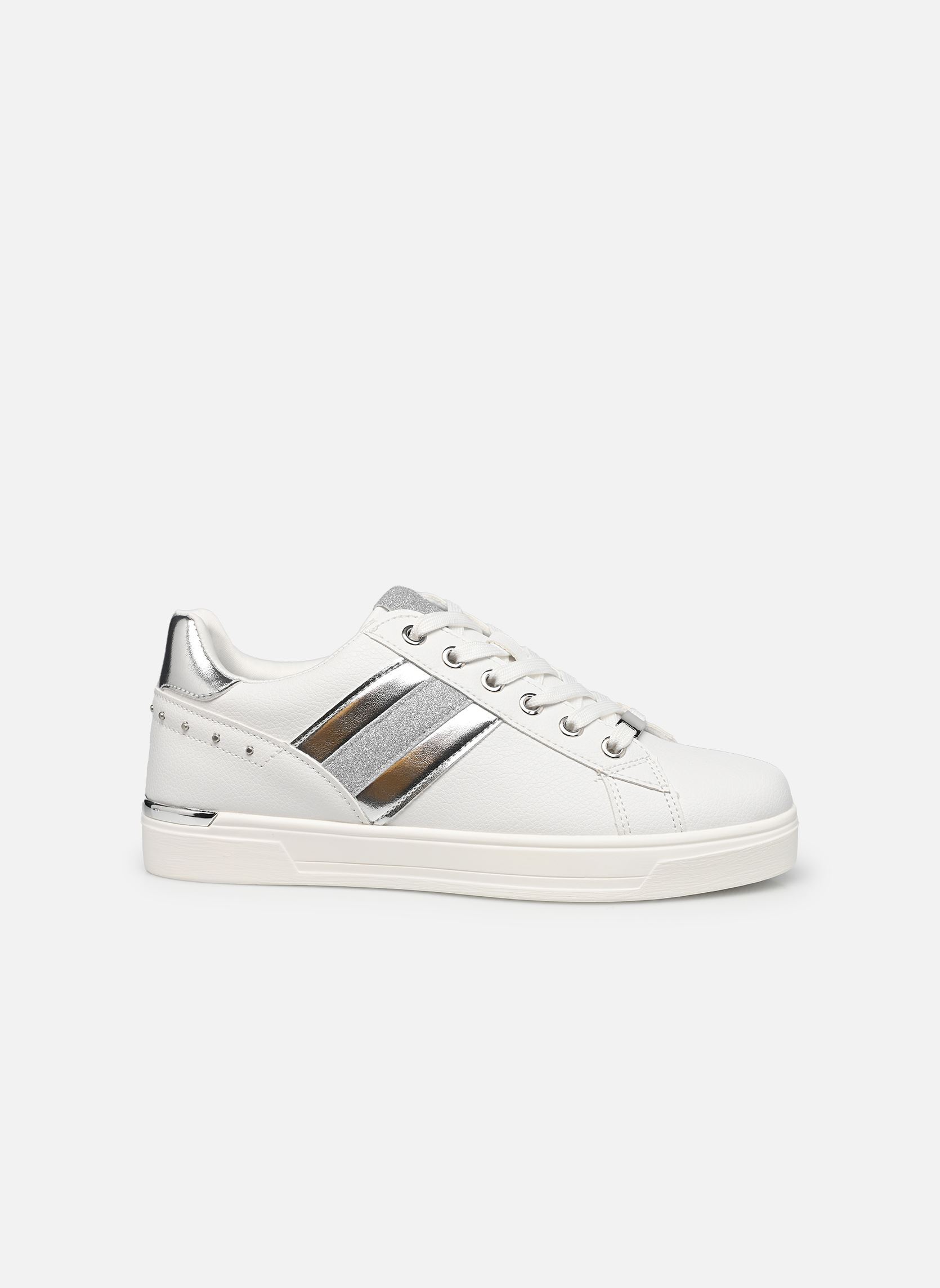 Lage sneakers Baskets THAEYEL dames wit MADE BY Lage sneakers Baskets THAEYEL dames wit ARGENT