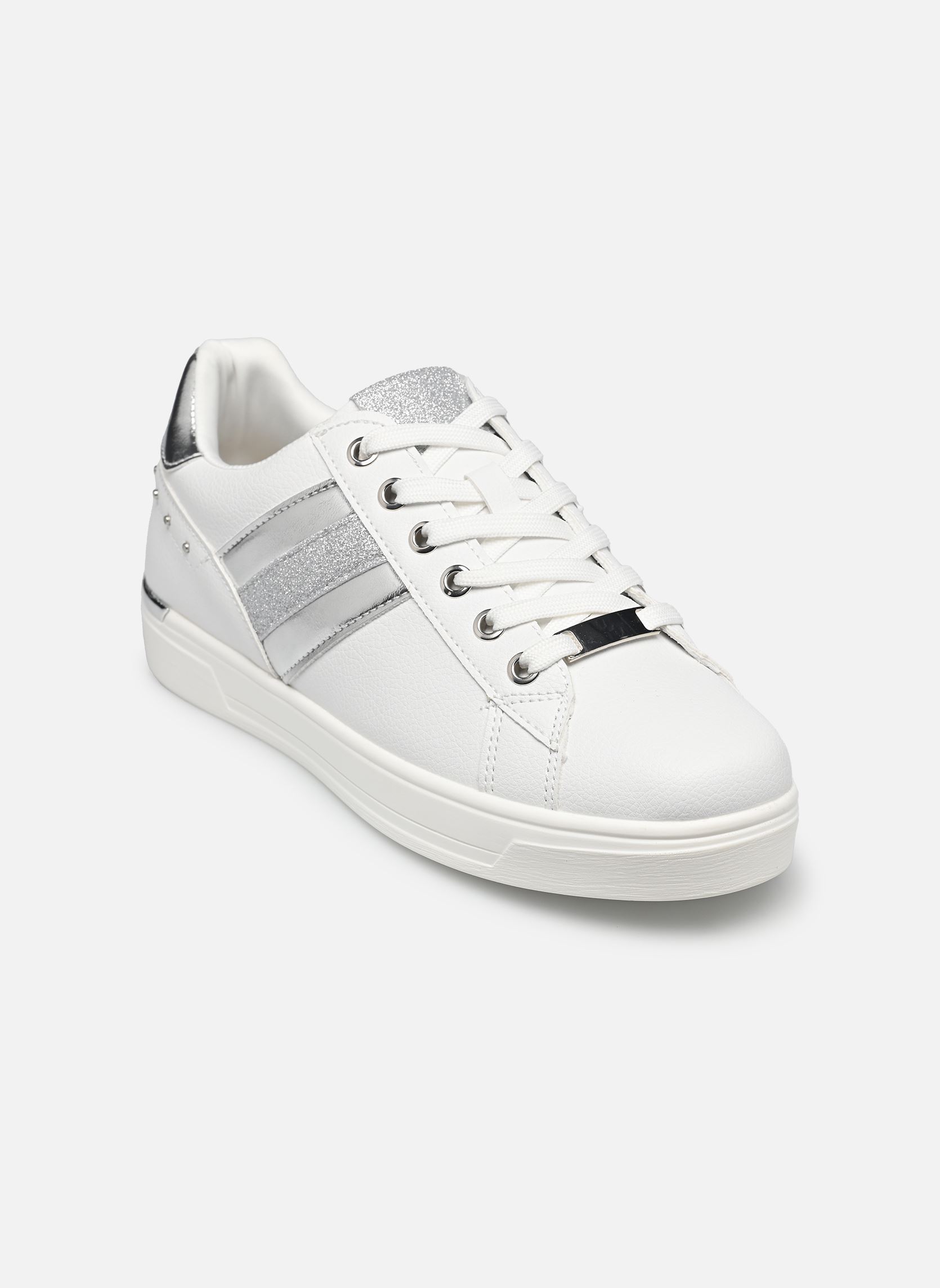 Lage sneakers Baskets THAEYEL dames wit MADE BY Lage sneakers Baskets THAEYEL dames wit ARGENT