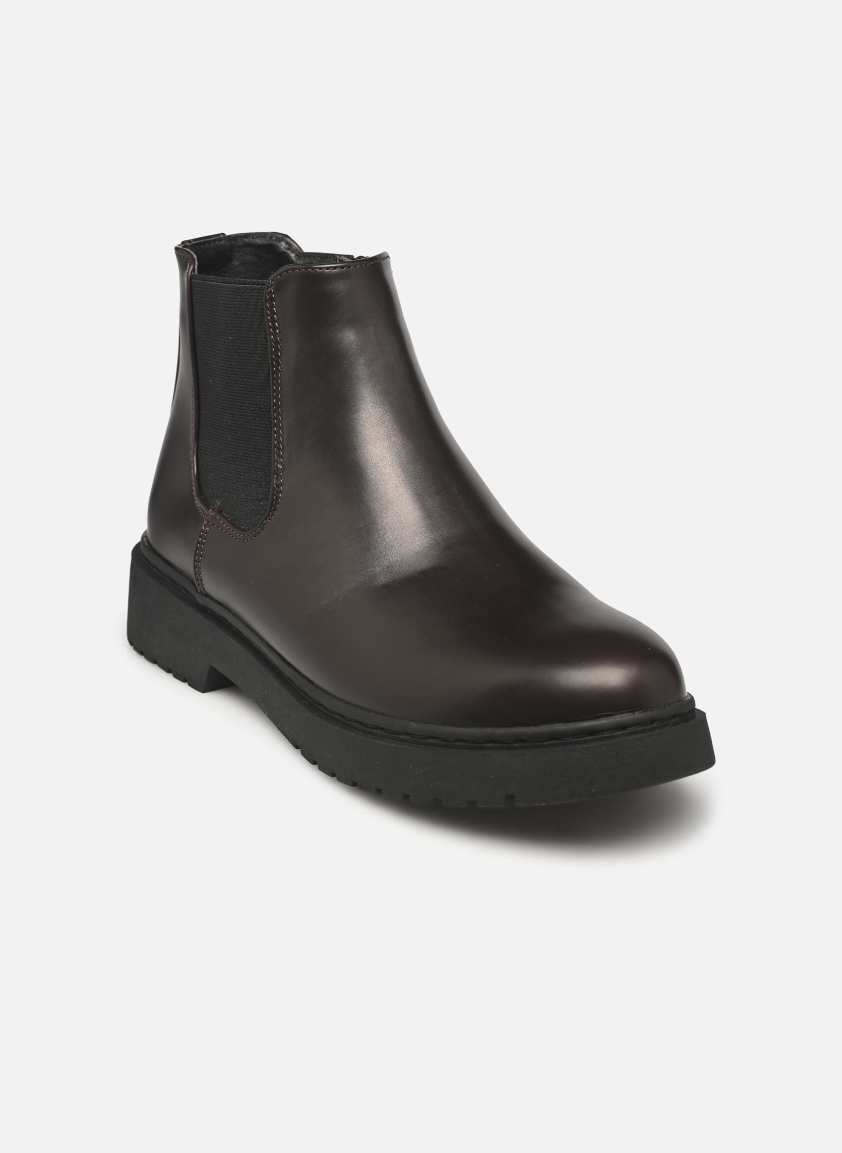 Bottines et boots THICLA femme marron MADE BY Bottines et boots THICLA femme marron BORDEAUX