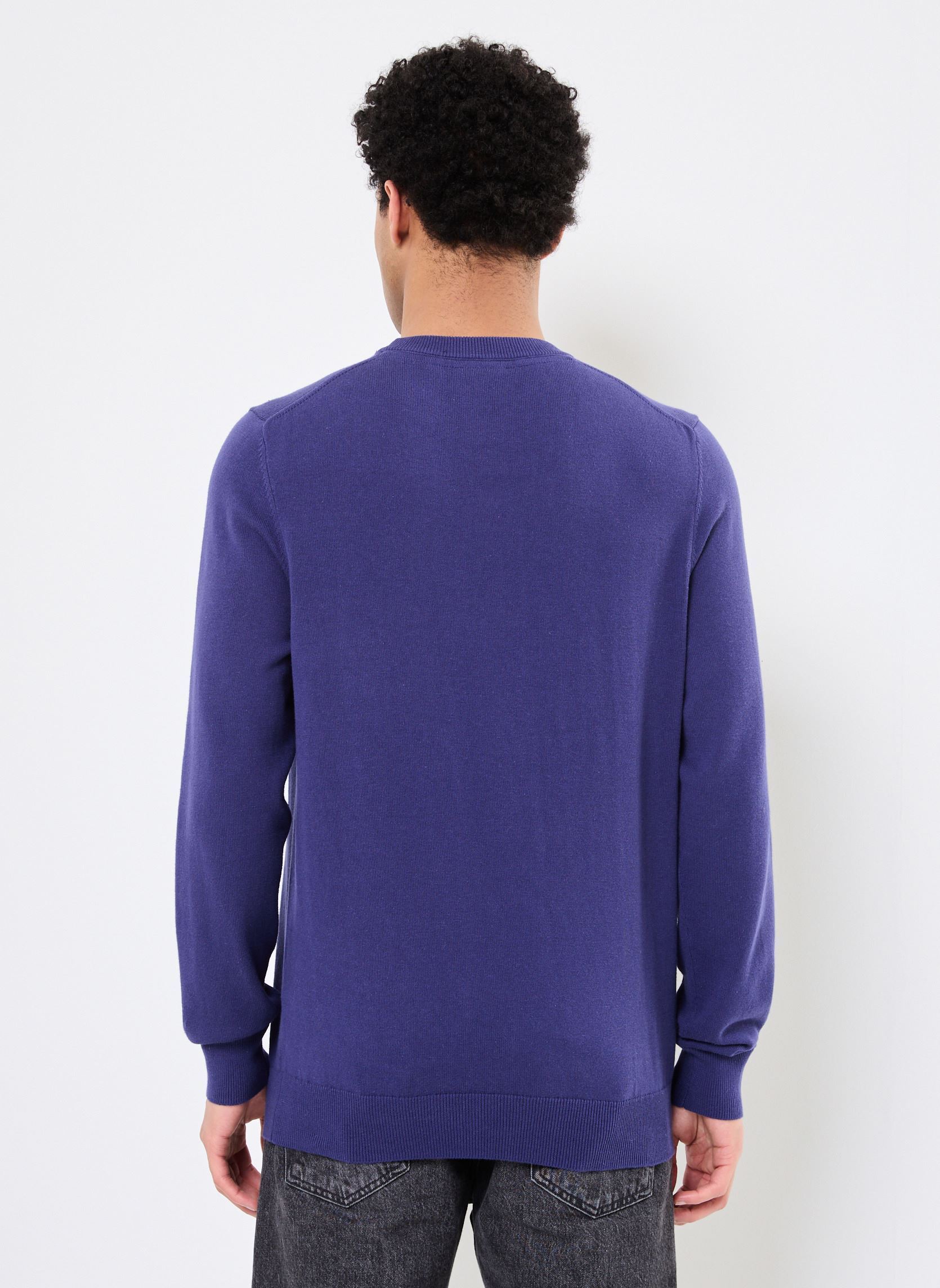 Pulls Cotton Crew Neck Jumper homme bleu Lyle & Scott Pulls Cotton Crew Neck Jumper homme bleu DEEP INDIGO