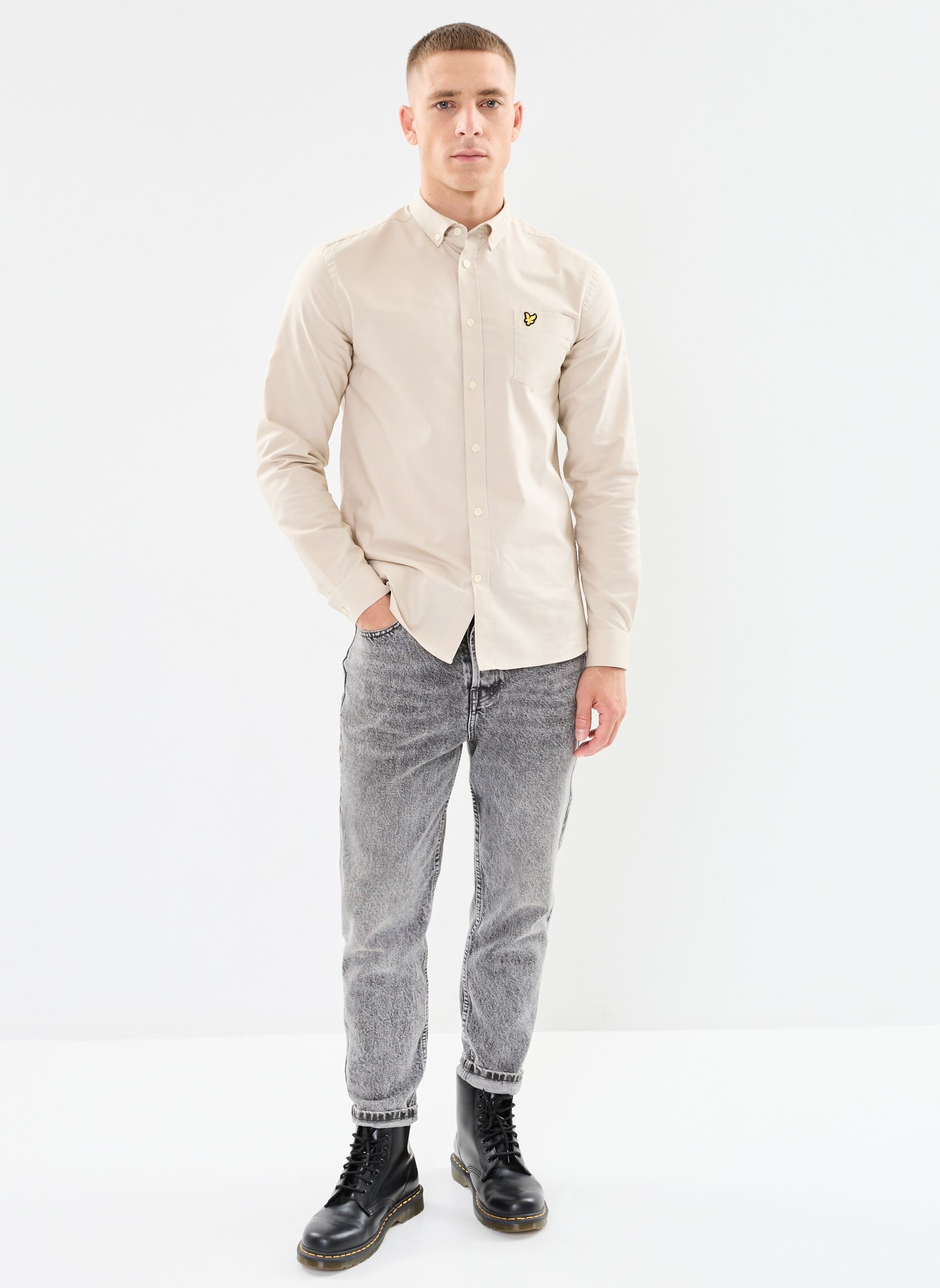 Hemden Regular Fit Lightweight Oxford Shirt herren beige Lyle & Scott Hemden Regular Fit Lightweight Oxford Shirt herren beige COVE