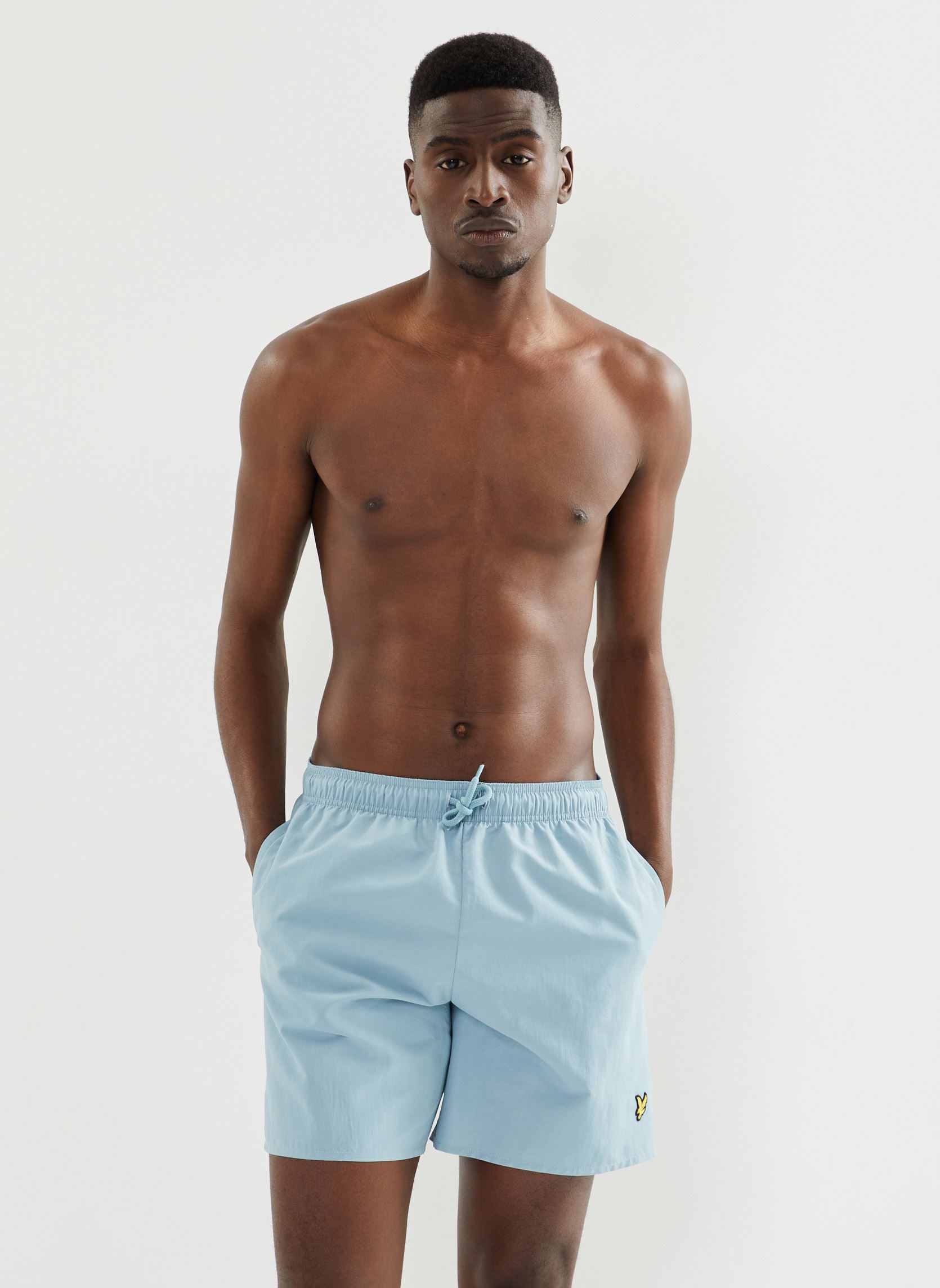 Shorts de bain Plain Swim Short homme bleu Lyle & Scott Shorts de bain Plain Swim Short homme bleu A19 SLATE BLUE