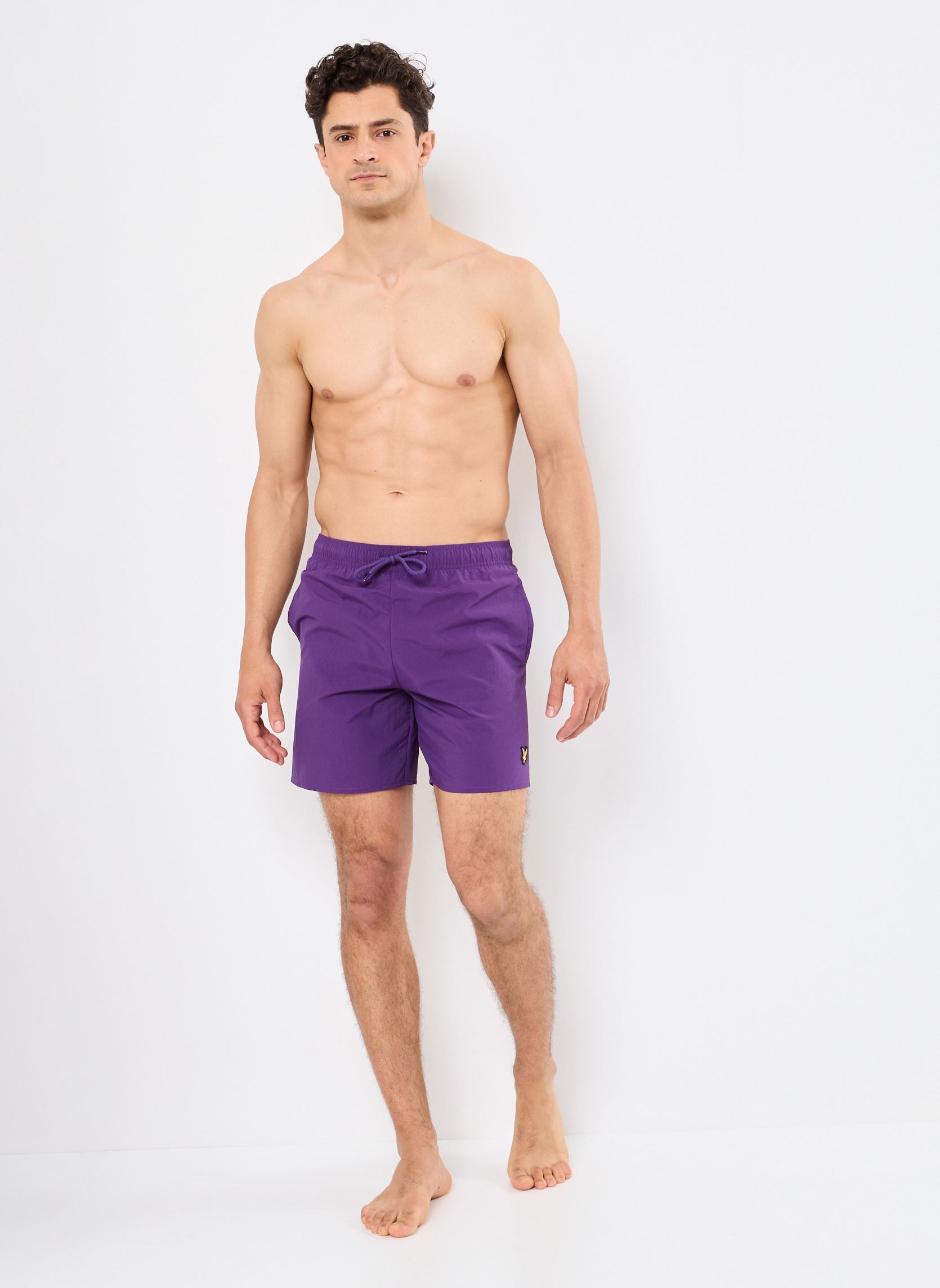 Shorts de bain Plain Swim Short homme violet Lyle & Scott Shorts de bain Plain Swim Short homme violet ACAI