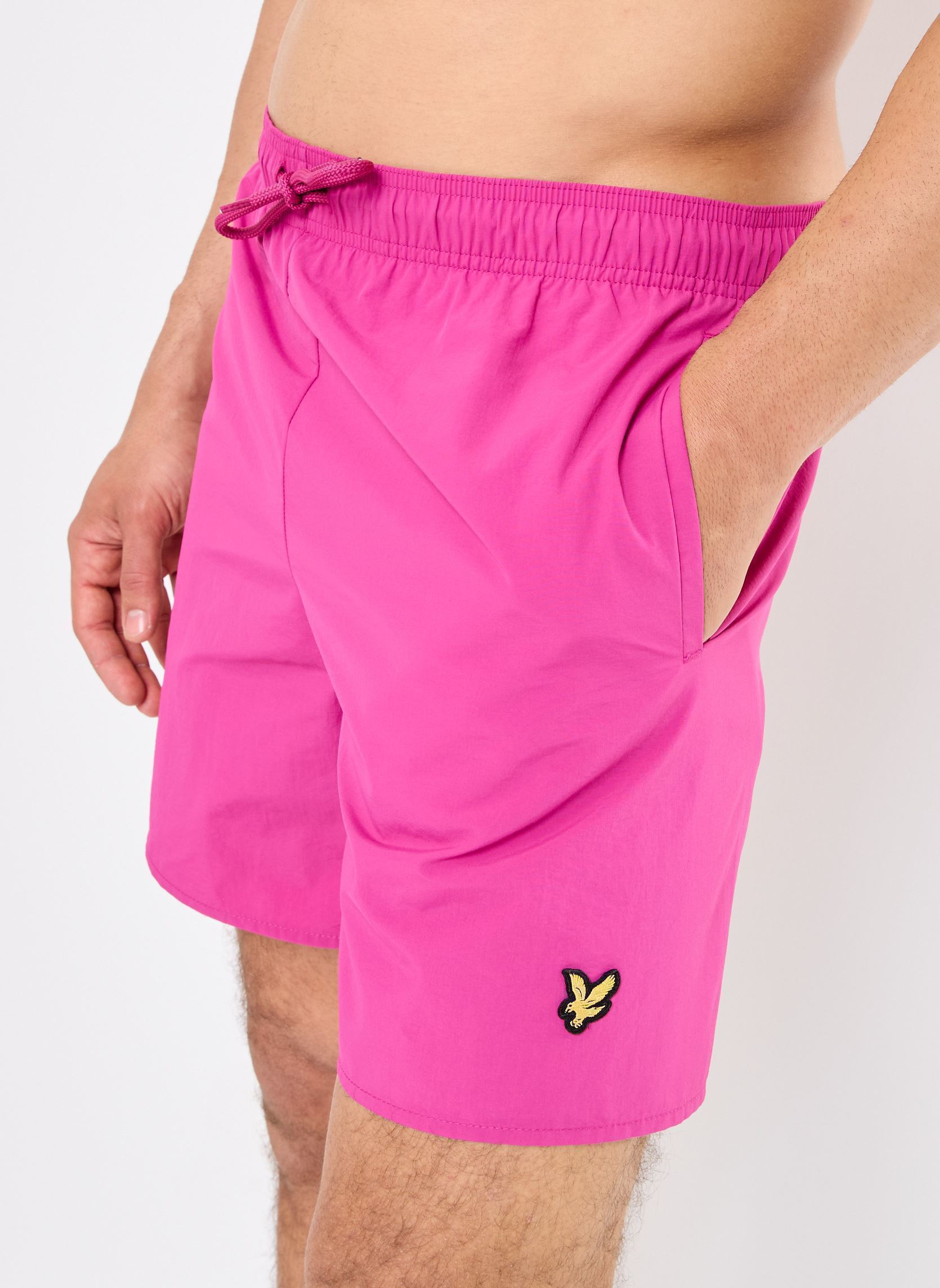 Zwemshorts Plain Swim Short heren roze Lyle & Scott Zwemshorts Plain Swim Short heren roze FUSHIA