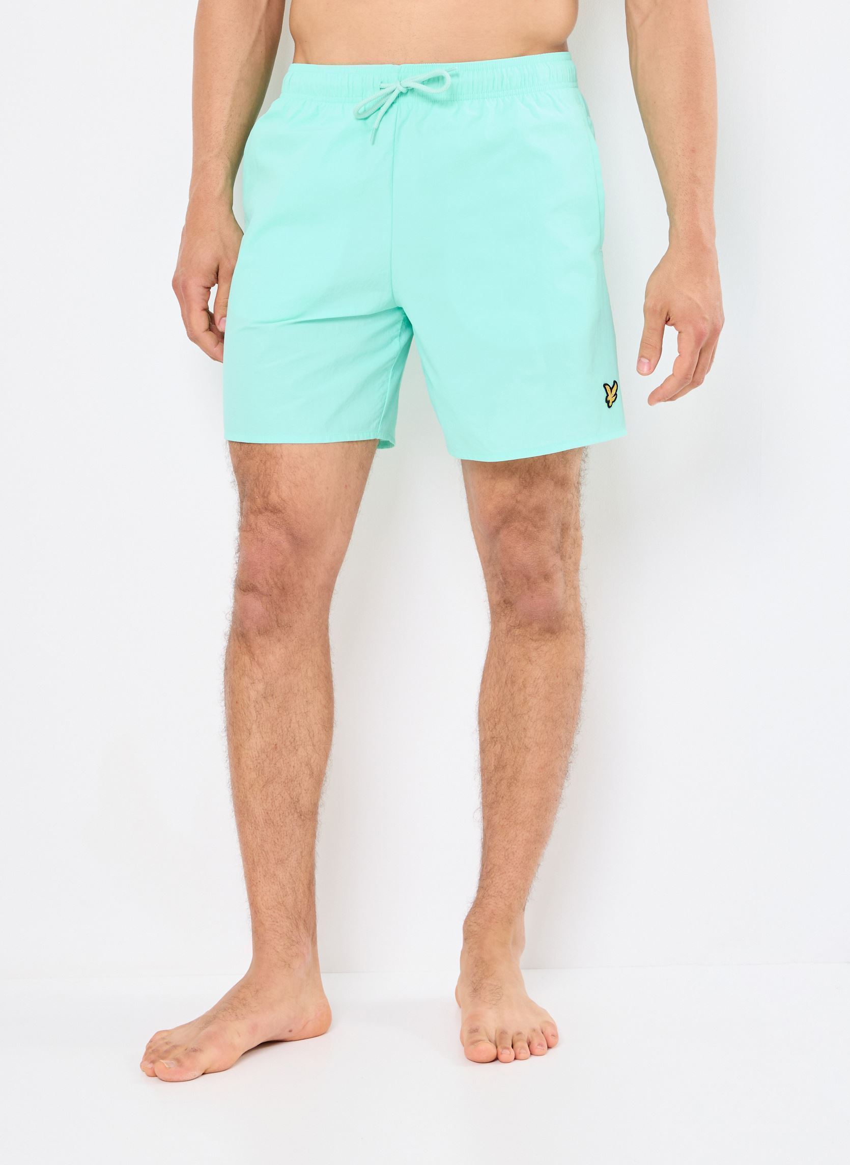 Pantaloncini da bagno Plain Swim Short uomo blu Lyle & Scott Pantaloncini da bagno Plain Swim Short uomo blu AQUAMARINE