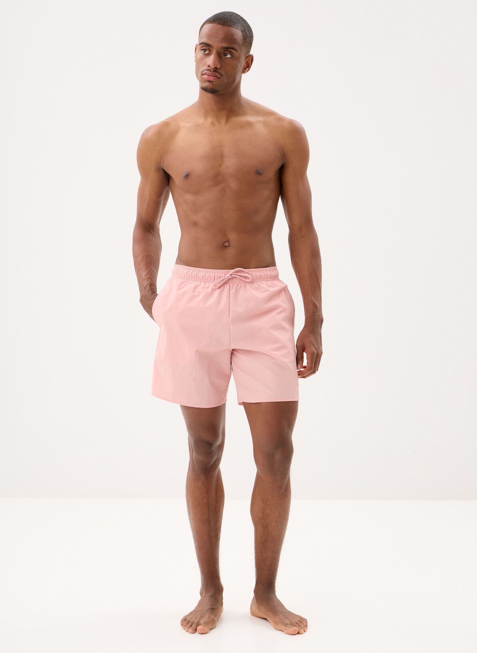 Shorts de bain Plain Swim Short homme rose Lyle & Scott Shorts de bain Plain Swim Short homme rose PINK GRAPEFRUIT