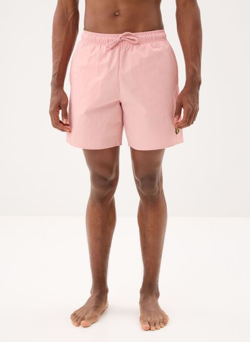 Lyle & Scott Shorts de bain Plain Swim Short homme rose