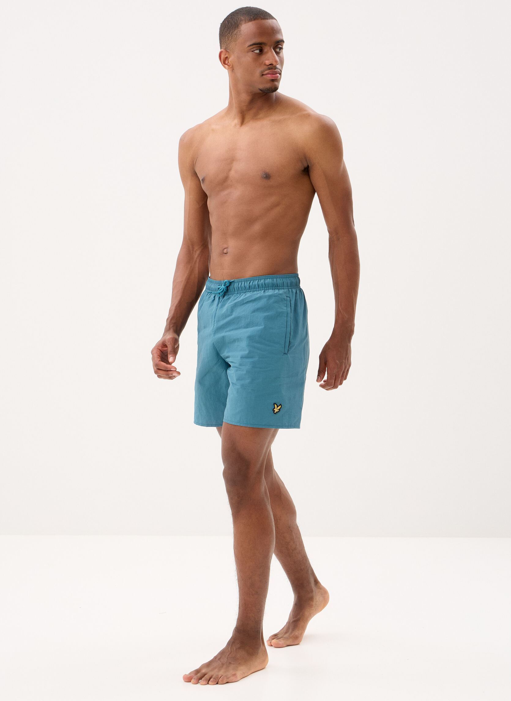 Shorts de bain Plain Swim Short homme bleu Lyle & Scott Shorts de bain Plain Swim Short homme bleu DENIM JEANS