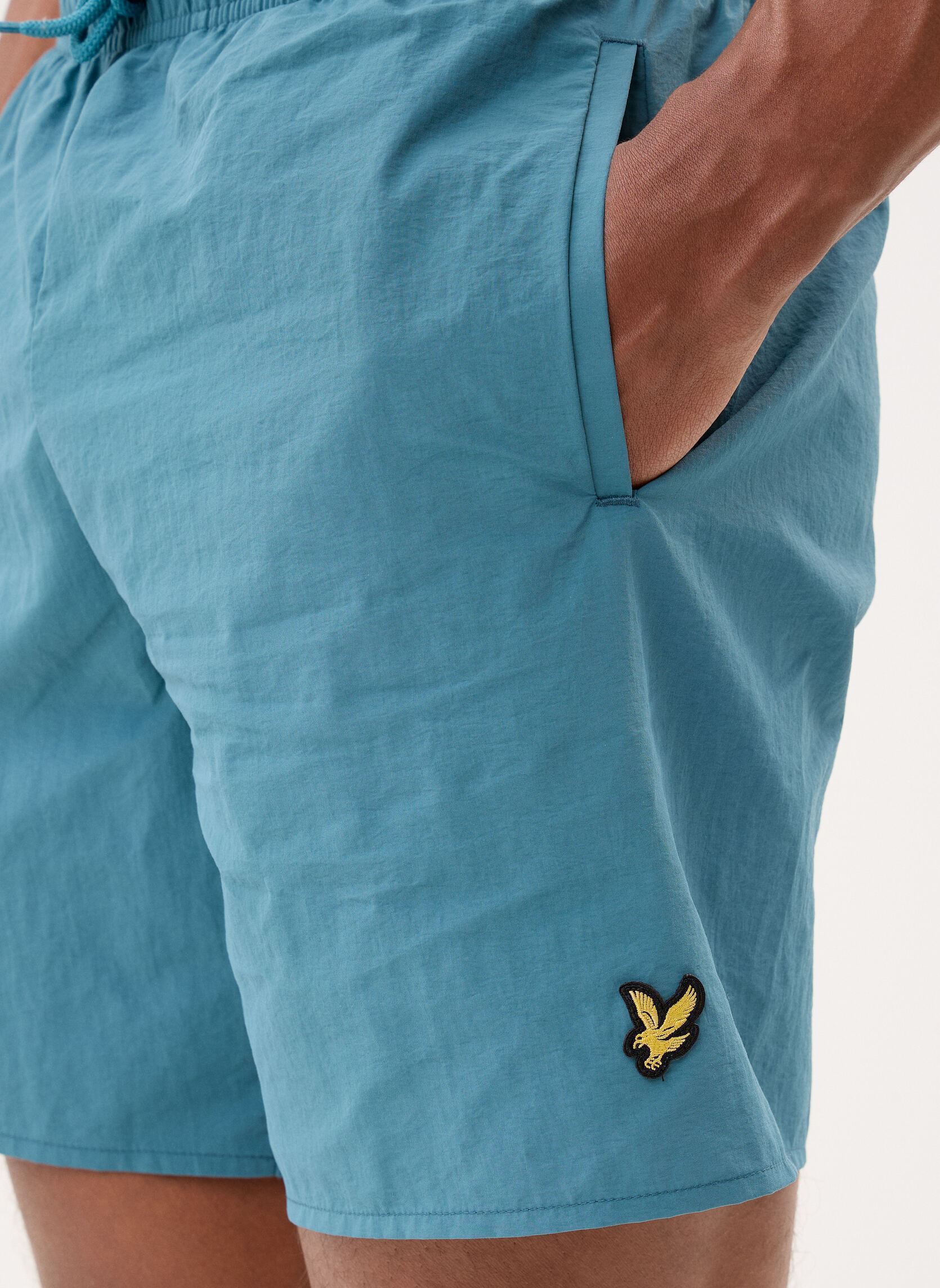 Shorts de bain Plain Swim Short homme bleu Lyle & Scott Shorts de bain Plain Swim Short homme bleu DENIM JEANS