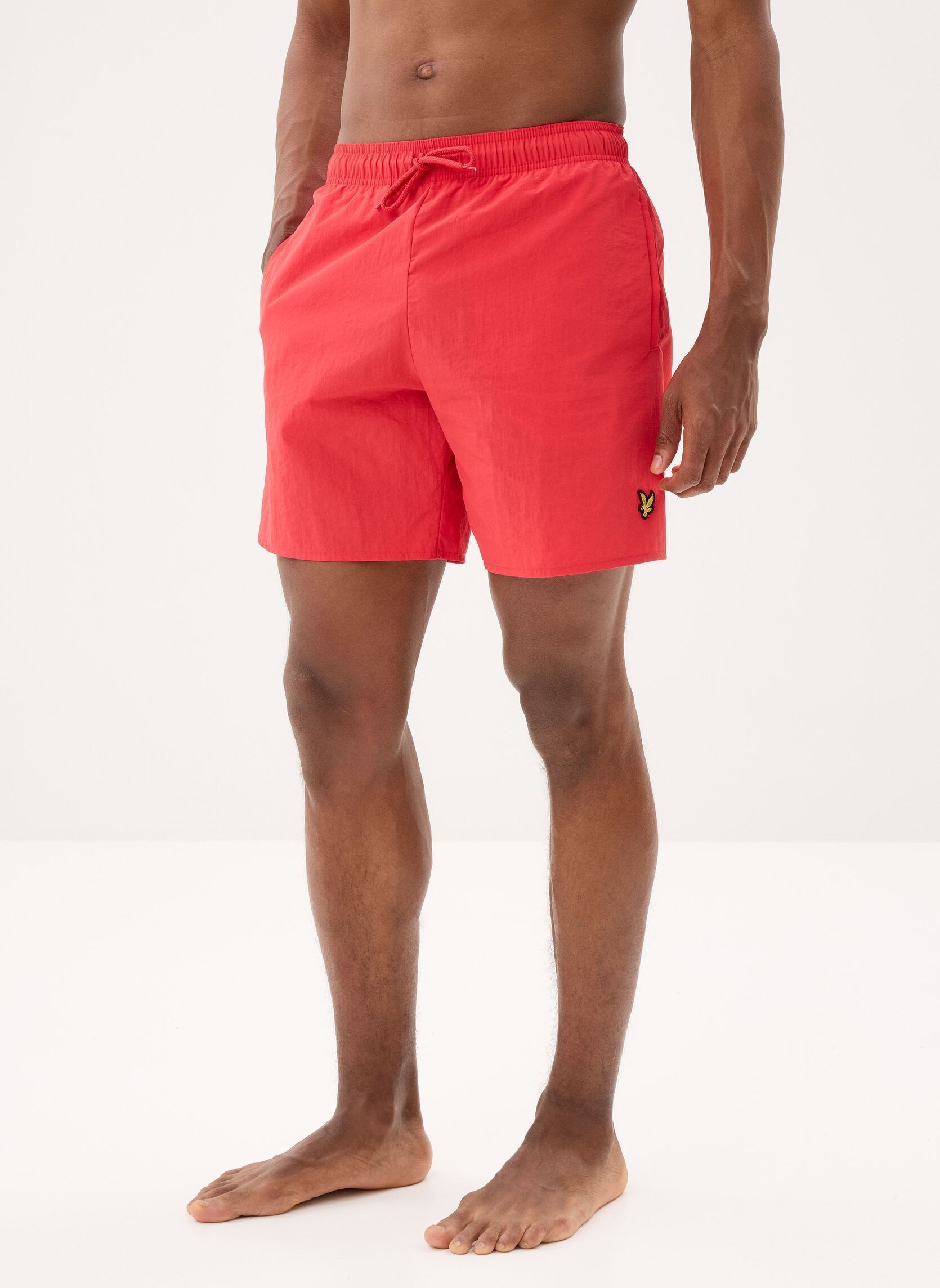 Shorts de bain Plain Swim Short homme bordeaux Lyle & Scott Shorts de bain Plain Swim Short homme bordeaux CHERRY RED