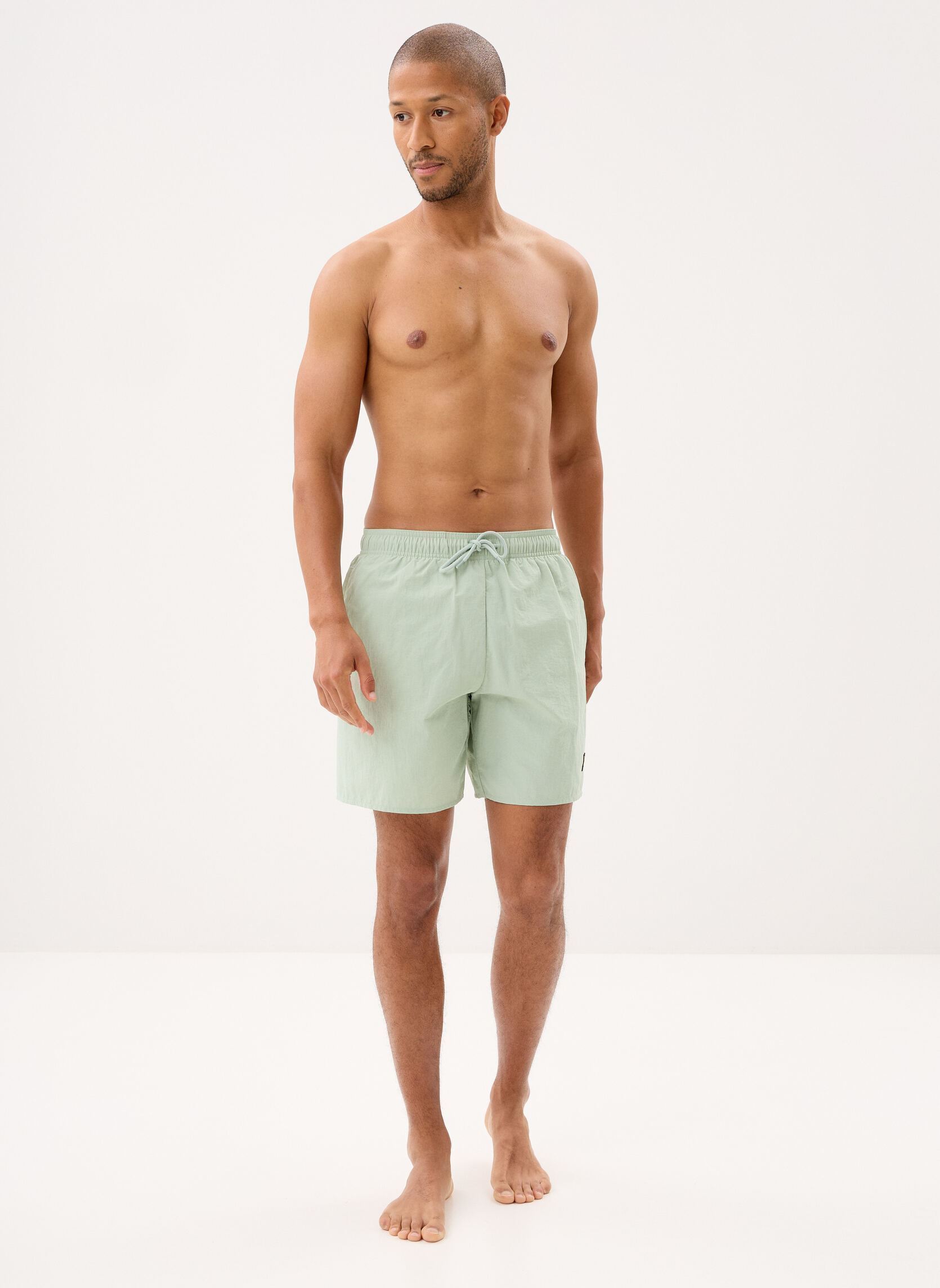 Zwemshorts Plain Swim Short heren groen Lyle & Scott Zwemshorts Plain Swim Short heren groen MISTY SAGE