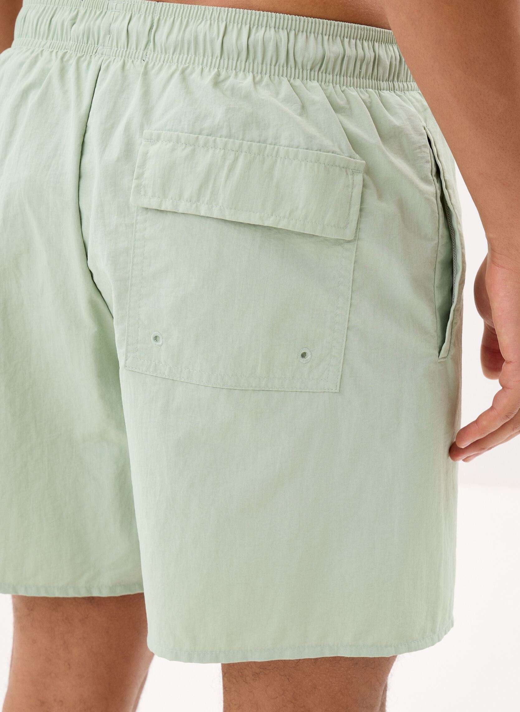 Zwemshorts Plain Swim Short heren groen Lyle & Scott Zwemshorts Plain Swim Short heren groen MISTY SAGE