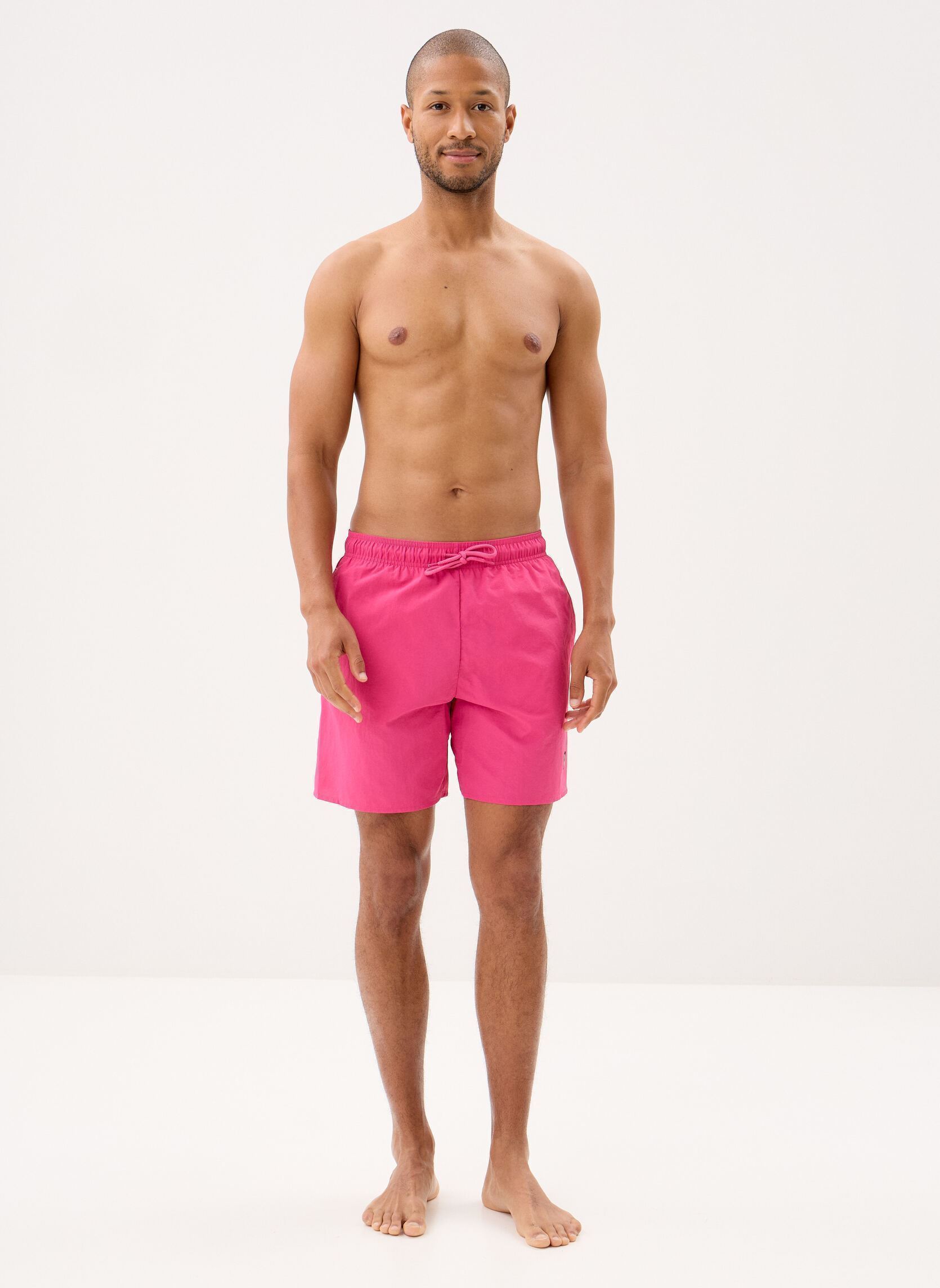 Zwemshorts Plain Swim Short heren roze Lyle & Scott Zwemshorts Plain Swim Short heren roze DAHLIA