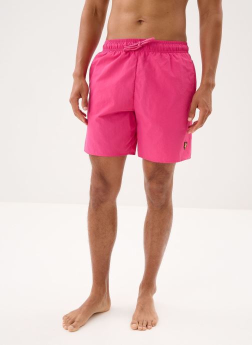 Lyle & Scott Shorts de bain Plain Swim Short homme rose
