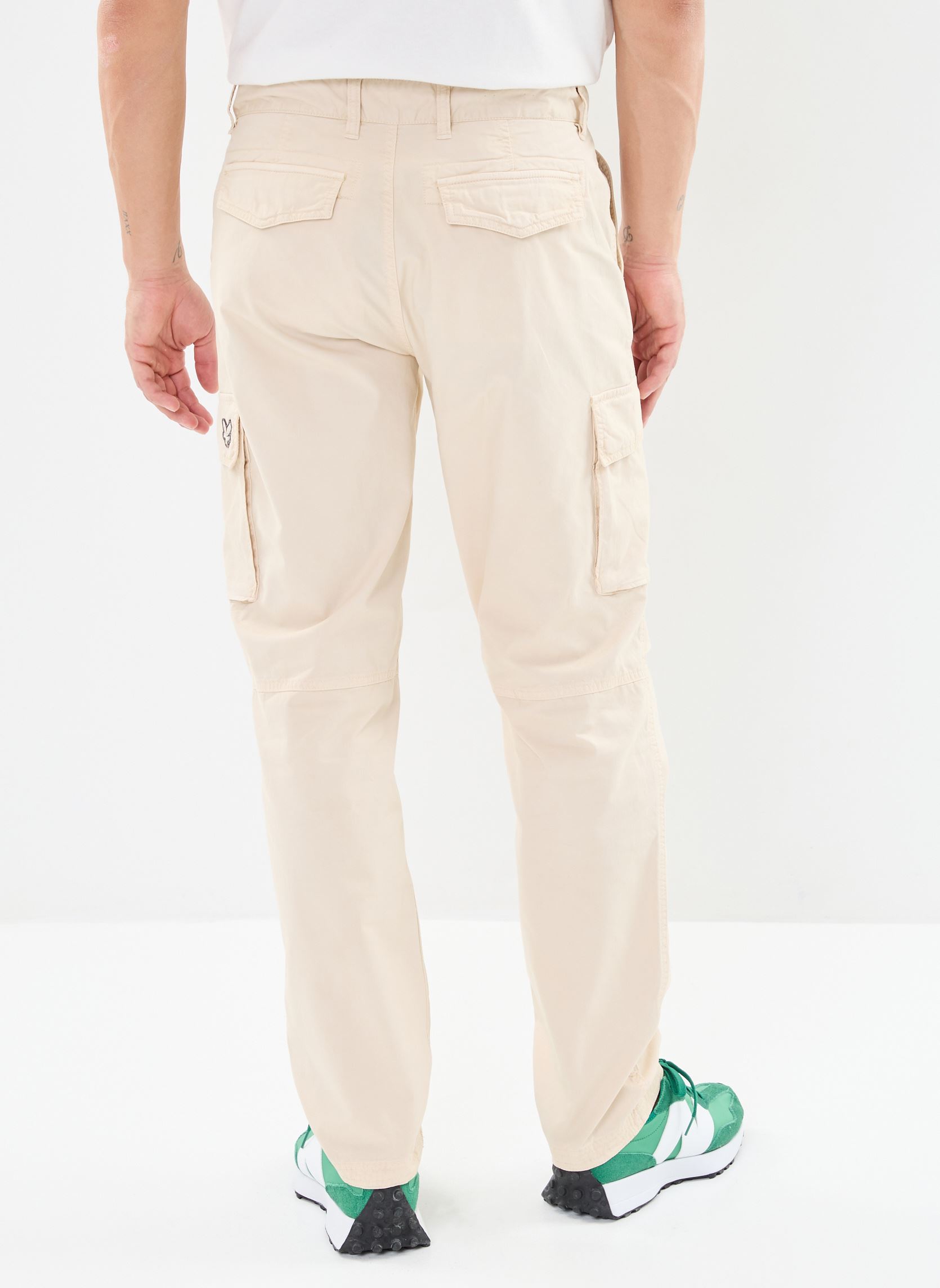Pantalons chino Articulated Cargo homme beige Lyle & Scott Pantalons chino Articulated Cargo homme beige DISCOVERY KHAKI
