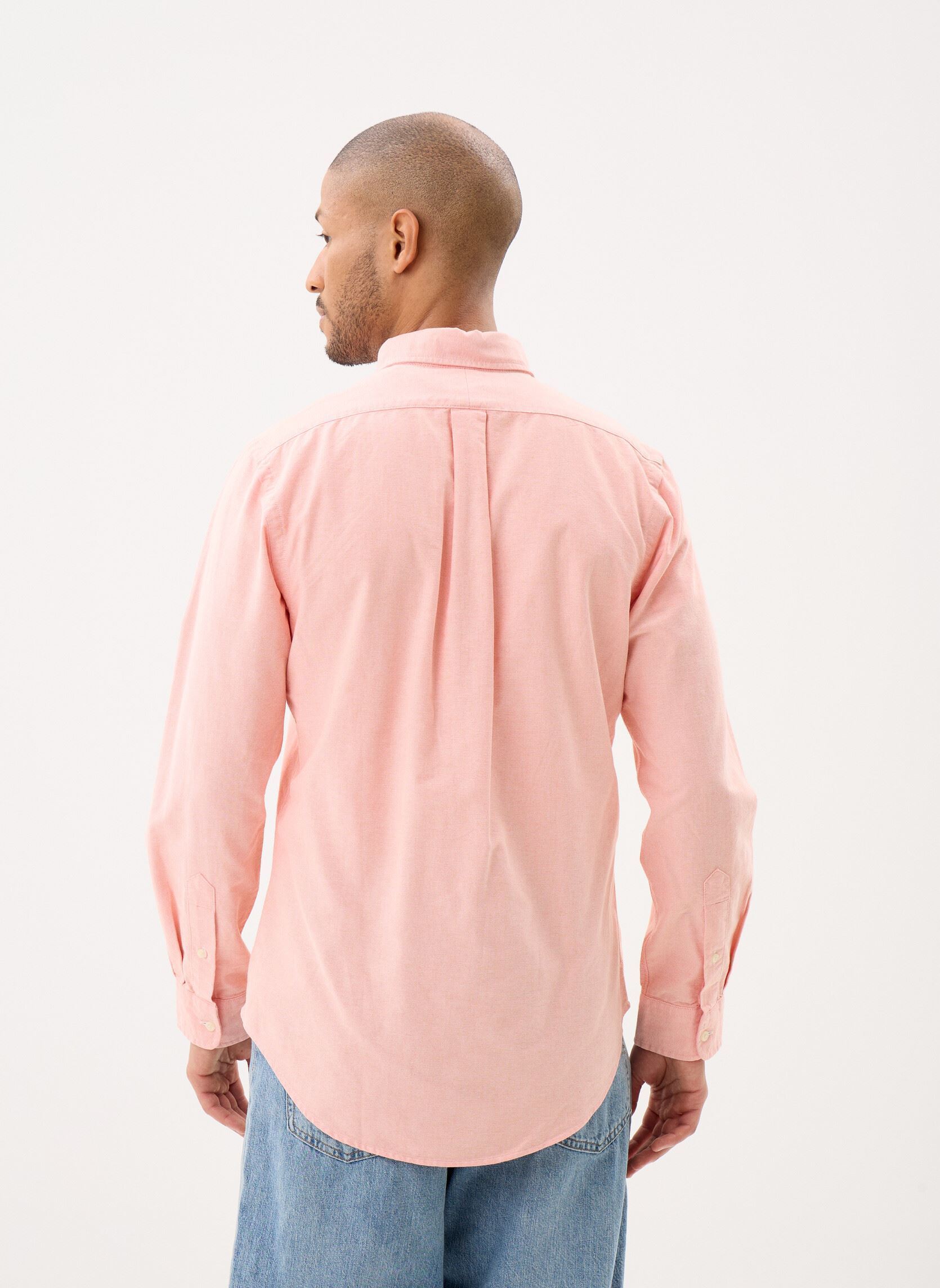 Chemises Chemise rayée ajustée popeline stretch N homme orange Polo Ralph Lauren Chemises Chemise rayée ajustée popeline stretch N homme orange KONA ORANGE