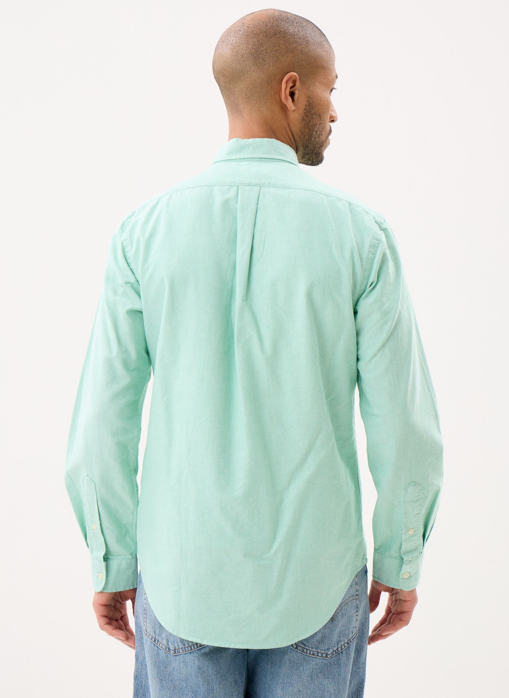 Hemden Chemise rayée ajustée popeline stretch N herren grün Polo Ralph Lauren Hemden Chemise rayée ajustée popeline stretch N herren grün Summer Emerald