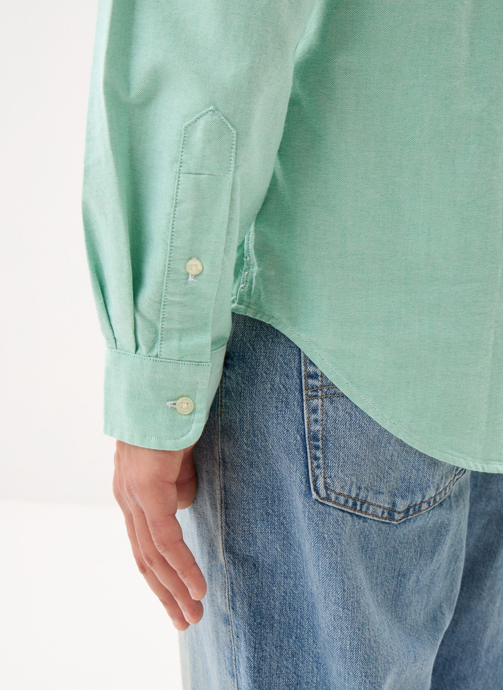 Hemden Chemise rayée ajustée popeline stretch N herren grün Polo Ralph Lauren Hemden Chemise rayée ajustée popeline stretch N herren grün Summer Emerald