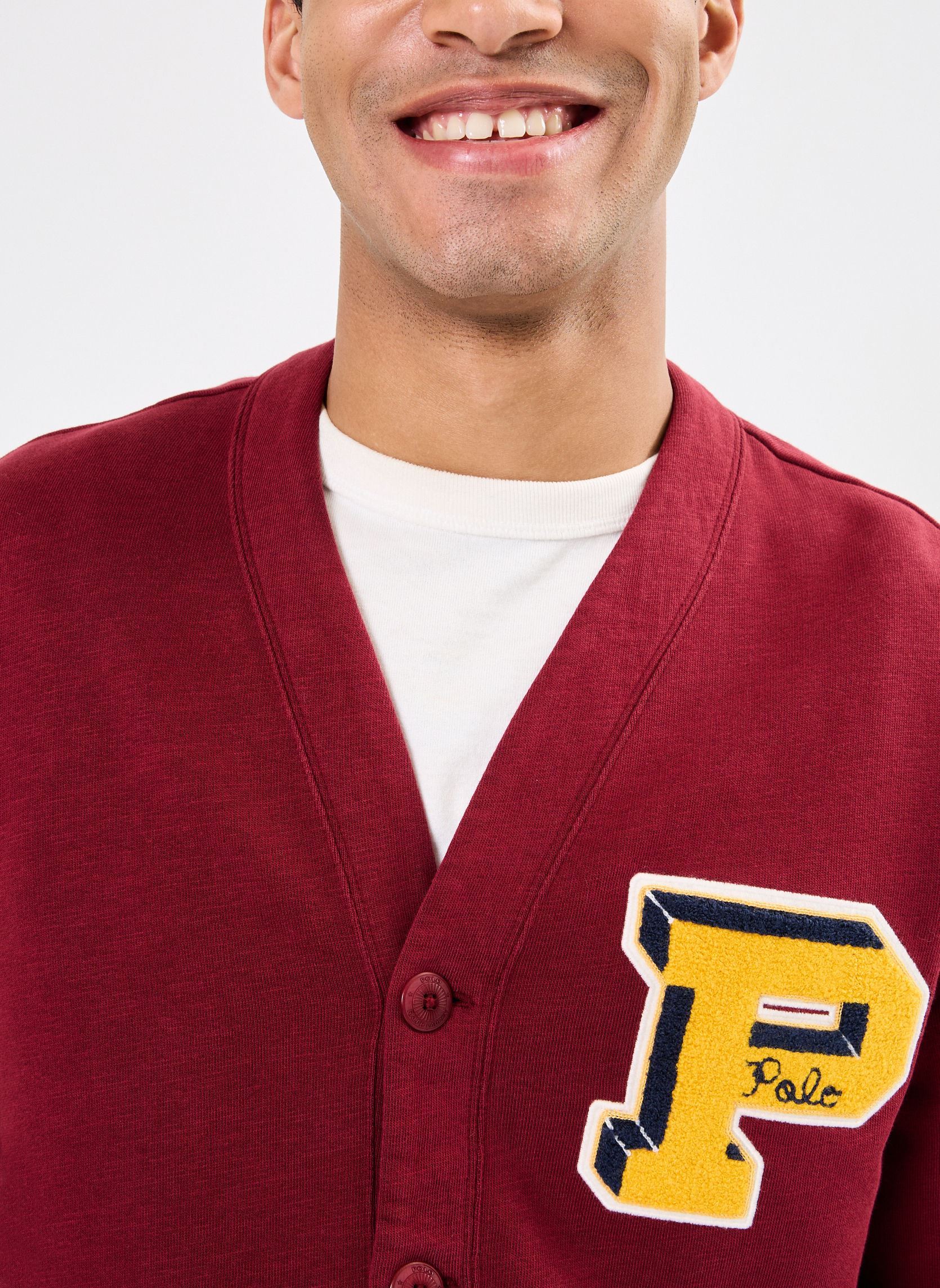 Gilets Lsfbcrdgm4-Long Sleeve-Cardigan homme rouge Polo Ralph Lauren Gilets Lsfbcrdgm4-Long Sleeve-Cardigan homme rouge RED CARPET