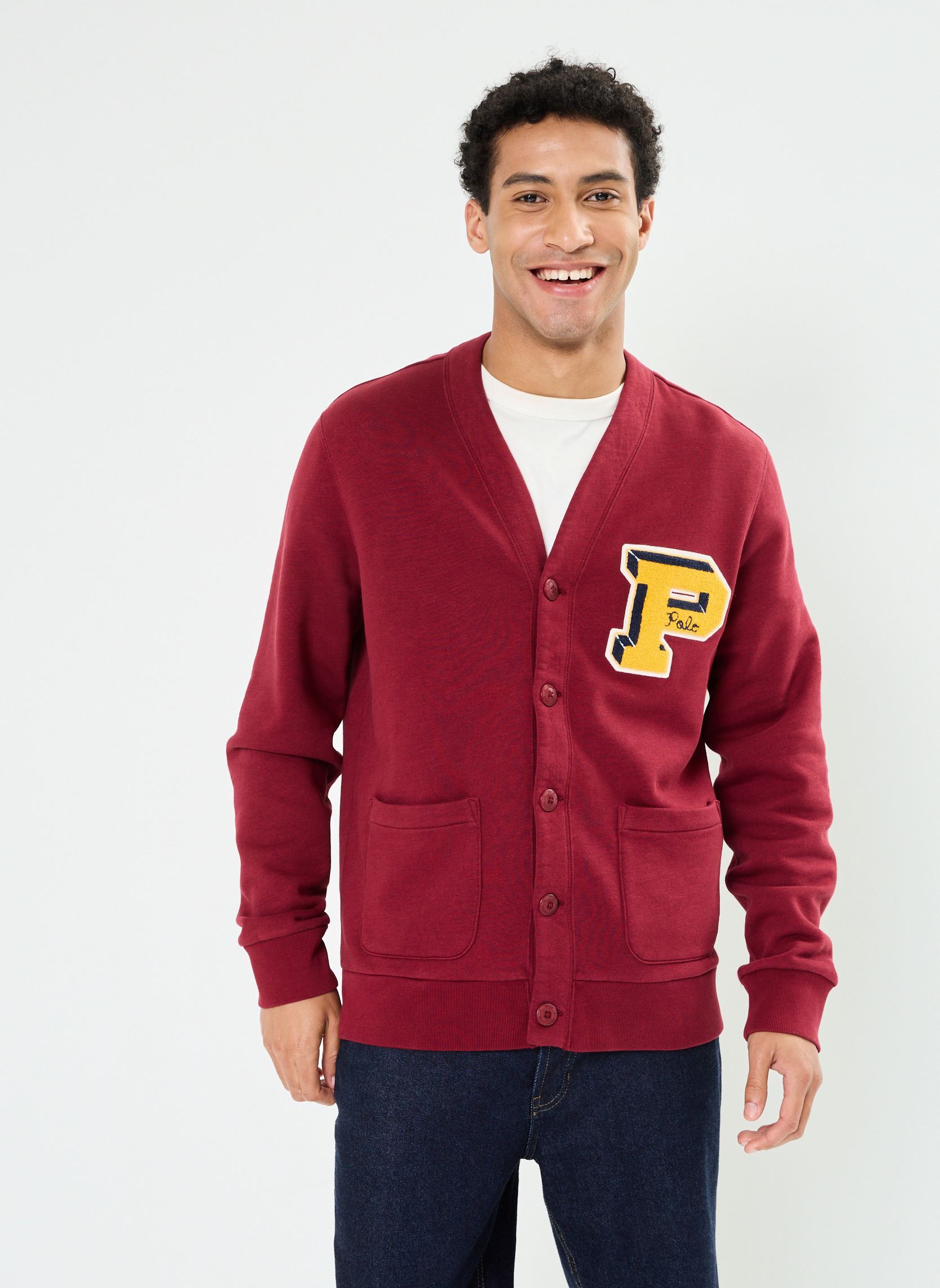 Vêtements Polo Ralph Lauren Lsfbcrdgm4 Long Sleeve Cardigan pour Accessoires - vue 1