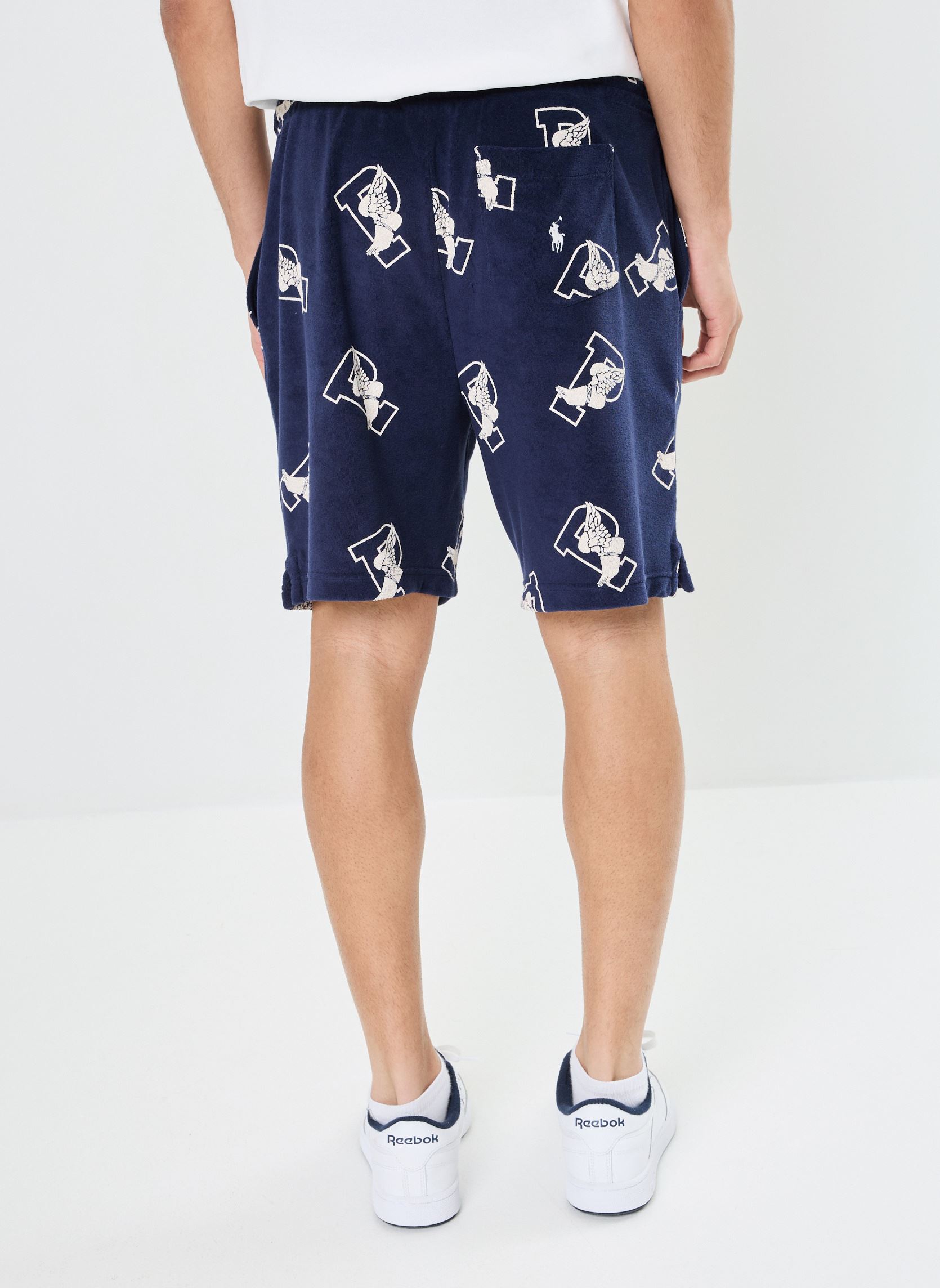 Pantaloncini da sport Poshortm2-Athletic uomo blu Polo Ralph Lauren Pantaloncini da sport Poshortm2-Athletic uomo blu CRUISE NAVY P WING TOSS