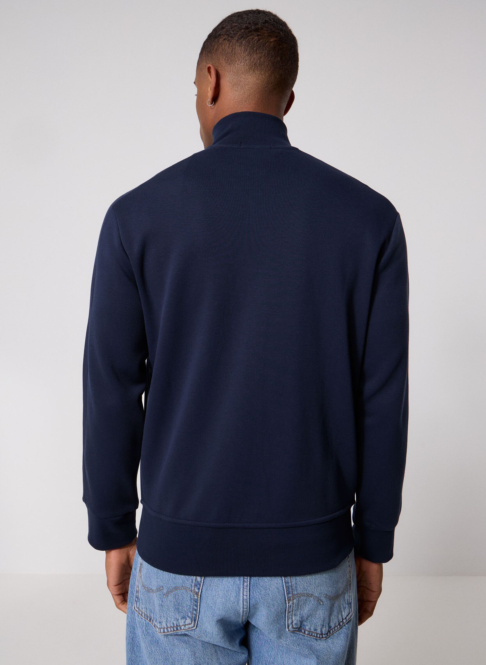 Sweatshirts mit Reißverschluss Lsfztrackm9-Long Sleeve-Sweatshirt herren blau Polo Ralph Lauren Sweatshirts mit Reißverschluss Lsfztrackm9-Long Sleeve-Sweatshirt herren blau AVIATOR NAVY/C1730