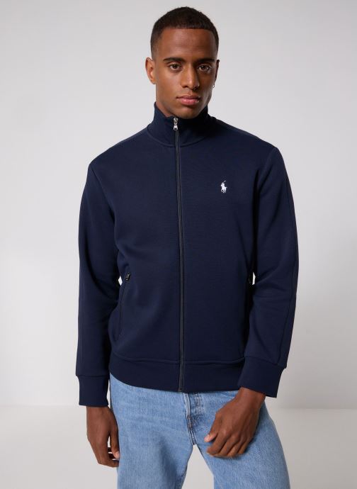 Polo Ralph Lauren Sweats zippés Lsfztrackm9-Long Sleeve-Sweatshirt homme bleu