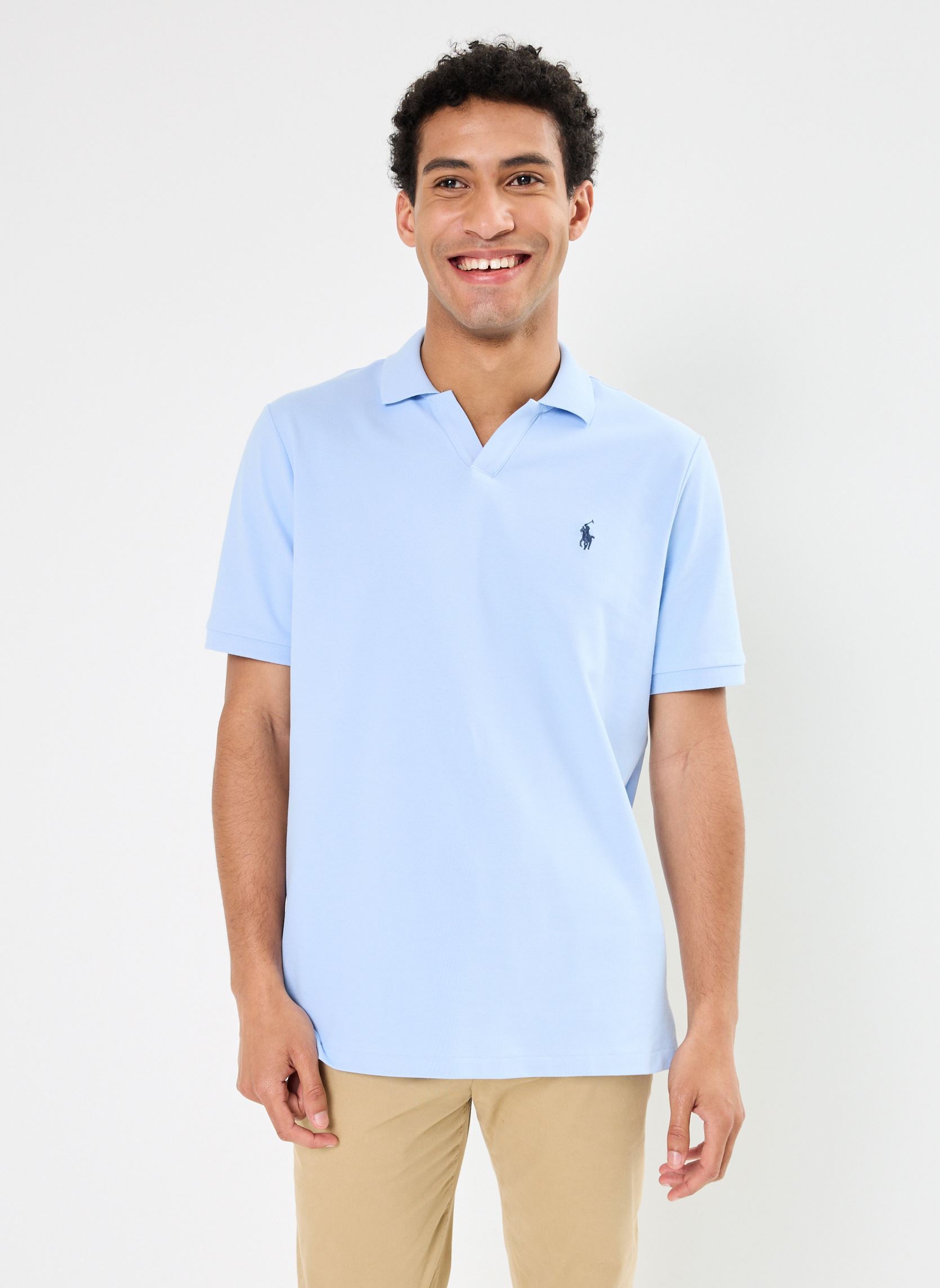 Polos manches courtes Ssjohnyclsm9-Short Sleeve-Polo Shirt homme bleu Polo Ralph Lauren Polos manches courtes Ssjohnyclsm9-Short Sleeve-Polo Shirt homme bleu OFFICE BLUE/C7940
