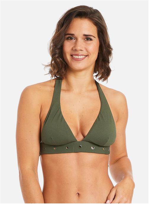Camille Cerf & Pomm'Poire Hauts de maillot triangle vert