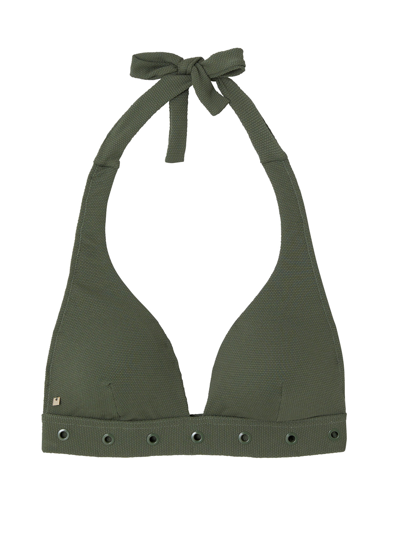 Hauts de maillot triangle Haut de maillot de bain triangle kaki Zanzibar femme vert Camille Cerf & Pomm'Poire Hauts de maillot triangle Haut de maillot de bain triangle kaki Zanzibar femme vert Vert
