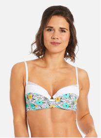 Brassières Soutien-gorge ampliforme coque moulée multico blanc Roulotte femme multicolore Pomm'Poire Brassières Soutien-gorge ampliforme coque moulée multico blanc Roulotte femme multicolore Multicouleur