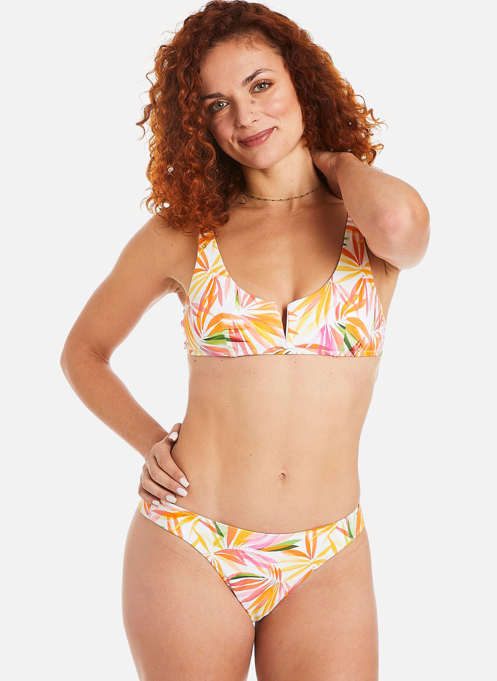 Hauts de maillot bandeau Brassière de bain blanc Bali femme blanc Camille Cerf & Pomm'Poire Hauts de maillot bandeau Brassière de bain blanc Bali femme blanc Blanc
