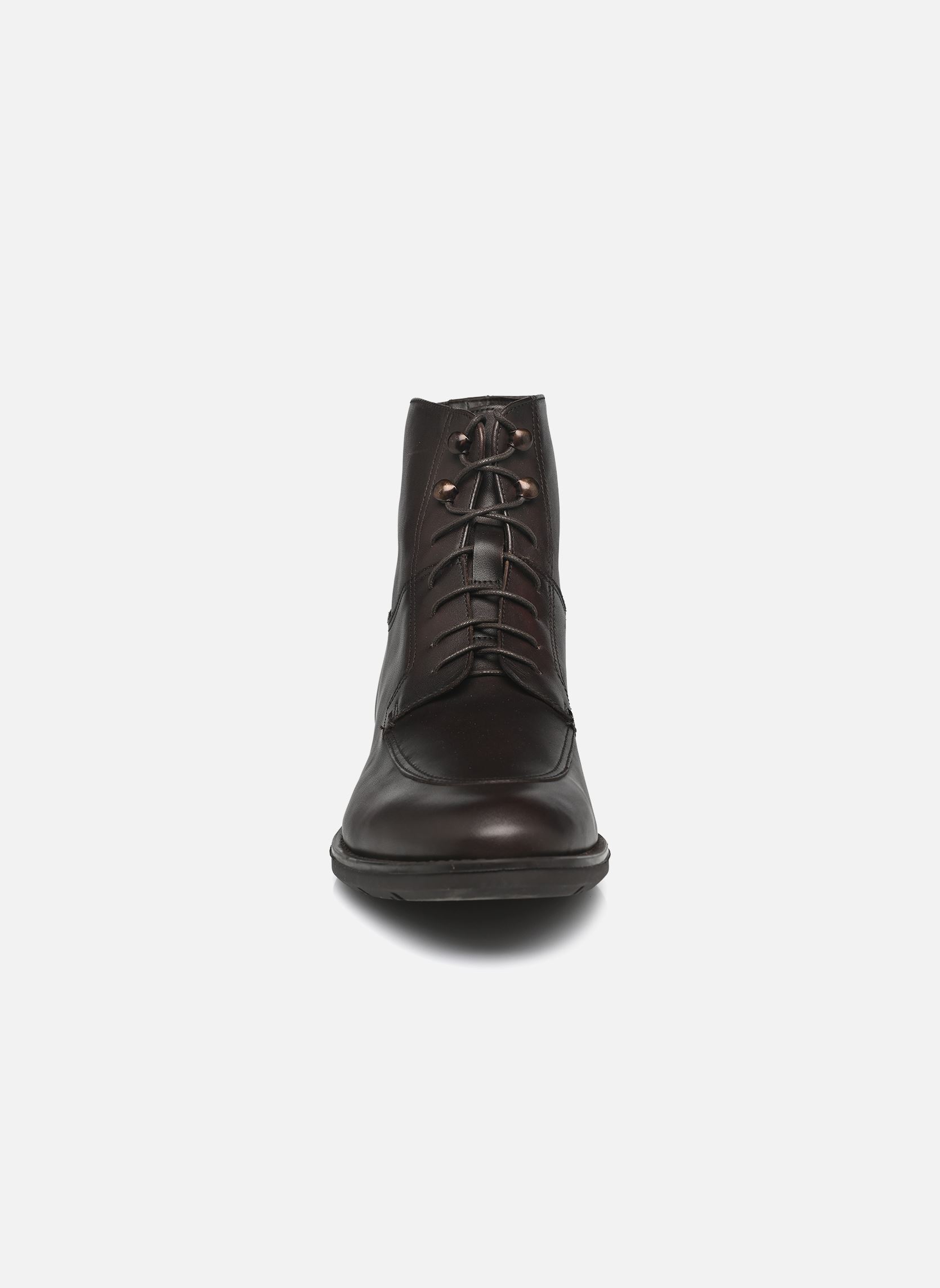 Bottines à lacets Meddie homme marron Marvin&Co Bottines à lacets Meddie homme marron Marron foncé