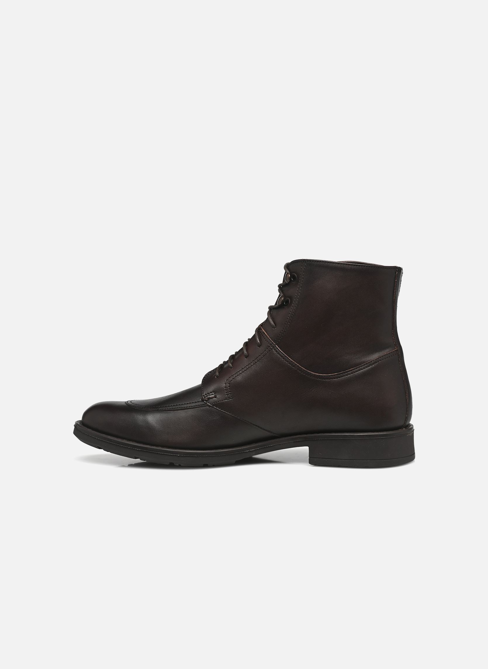 Bottines à lacets Meddie homme marron Marvin&Co Bottines à lacets Meddie homme marron Marron foncé