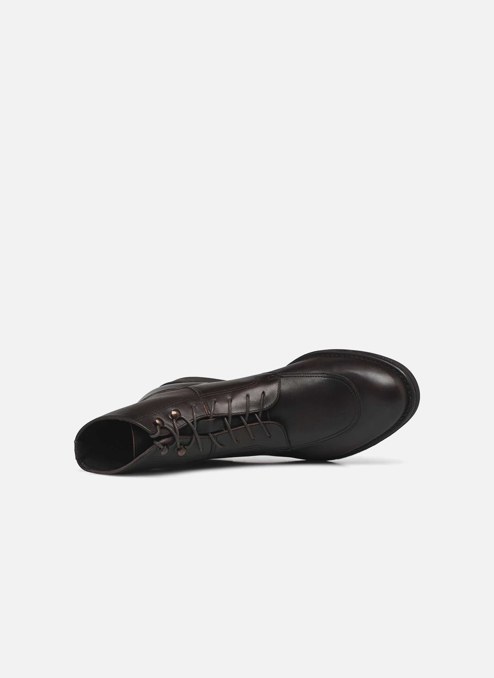 Bottines à lacets Meddie homme marron Marvin&Co Bottines à lacets Meddie homme marron Marron foncé