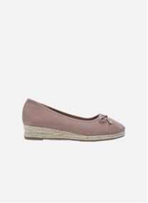 Ballerines classiques Ballerines Femme corde talon compensé Camel femme noir