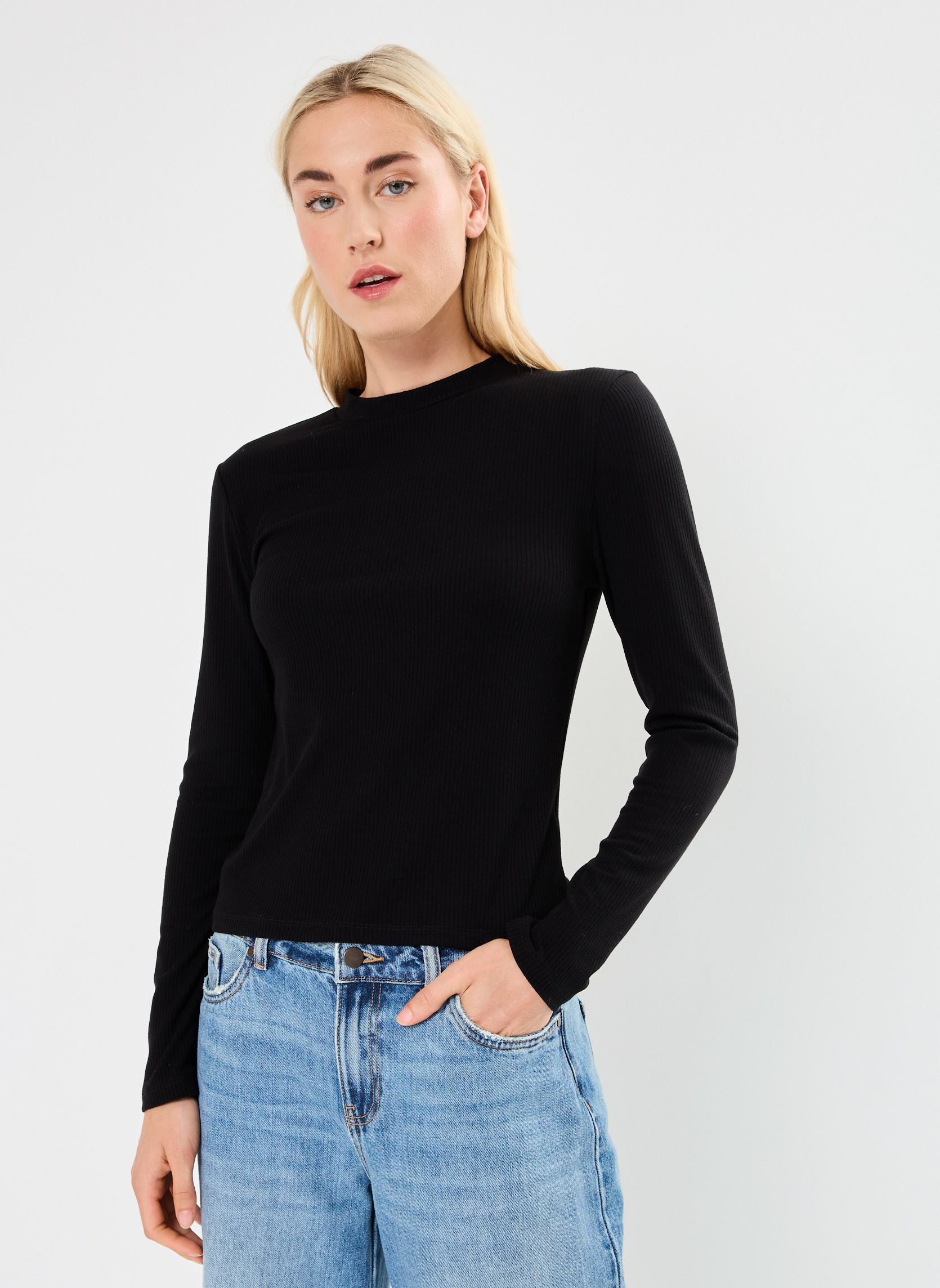 Langarm-T-Shirts TIROLI damen schwarz MADE BY Langarm-T-Shirts TIROLI damen schwarz JET BLACK