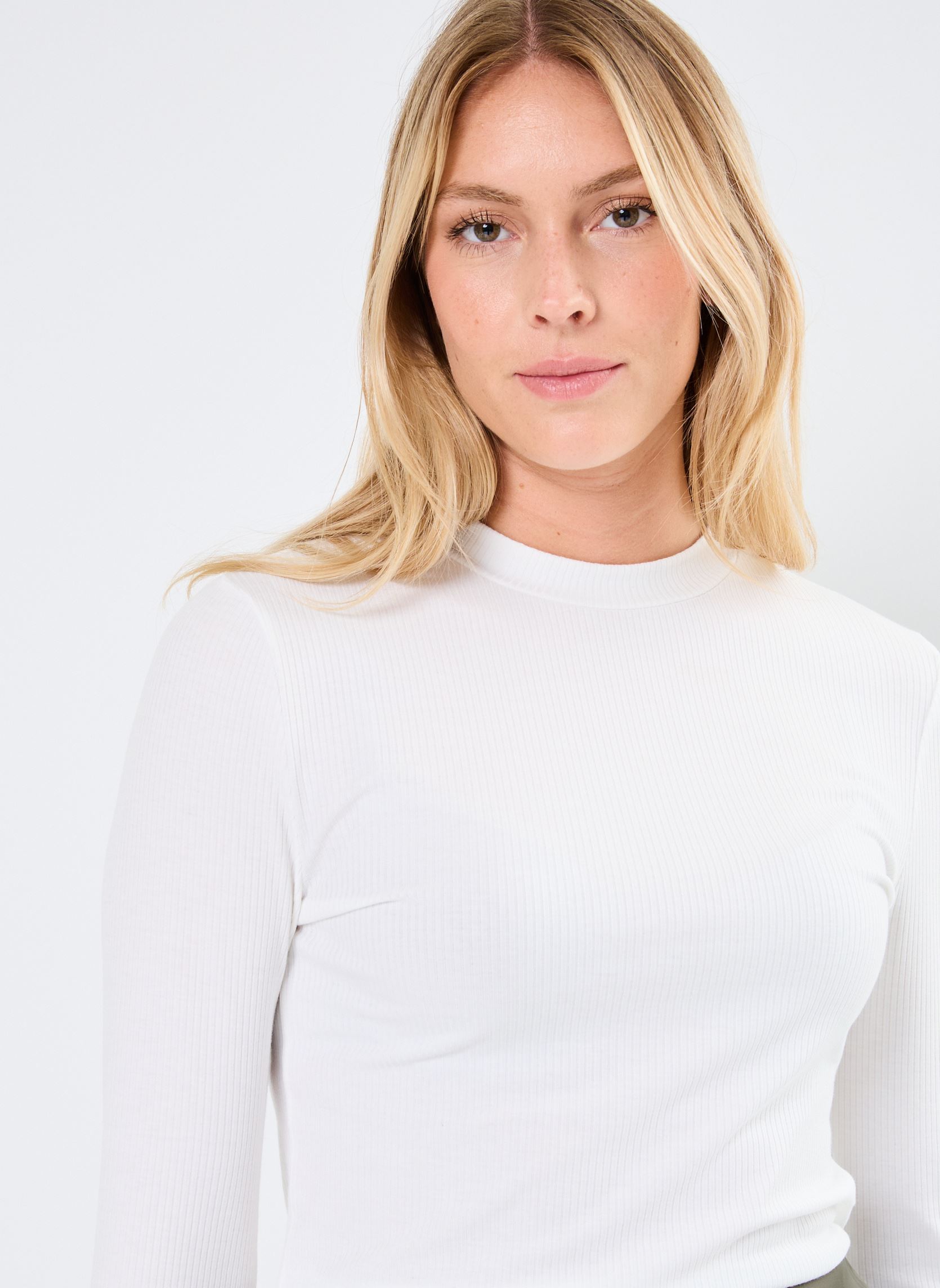 Langarm-T-Shirts TIROLI damen weiß MADE BY Langarm-T-Shirts TIROLI damen weiß Snow white