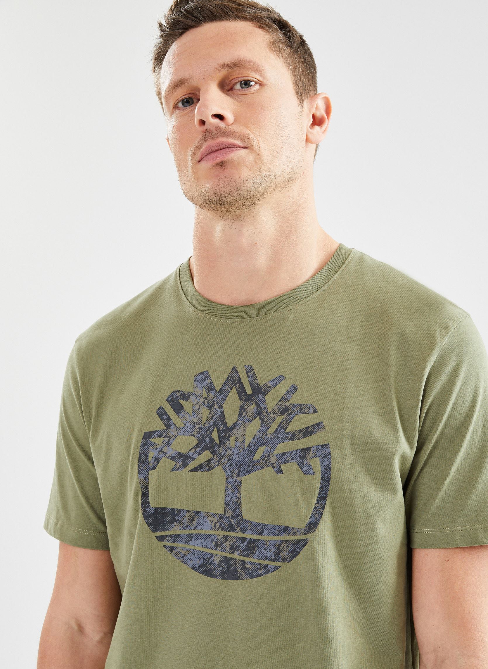 Tee-shirts Camo tee homme vert Timberland Tee-shirts Camo tee homme vert TB0A6NKH590