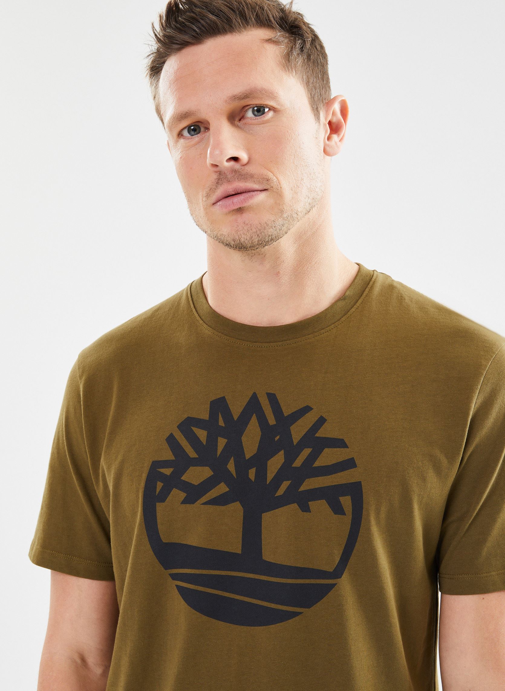 Tee-shirts manches longues Camo tee homme vert Timberland Tee-shirts manches longues Camo tee homme vert TB0A2C2R 302