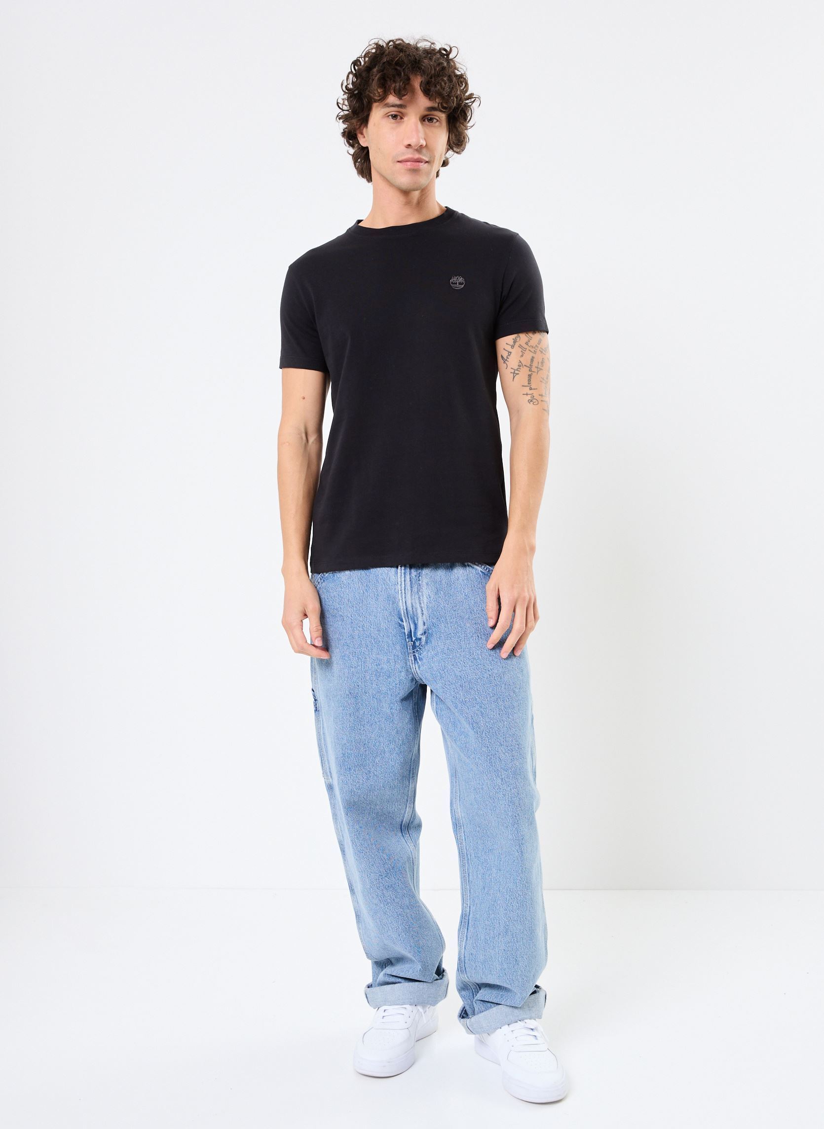 Kurzarm-T-Shirts short sleeve Tee herren schwarz Timberland Kurzarm-T-Shirts short sleeve Tee herren schwarz BLACK-PAVEMENT
