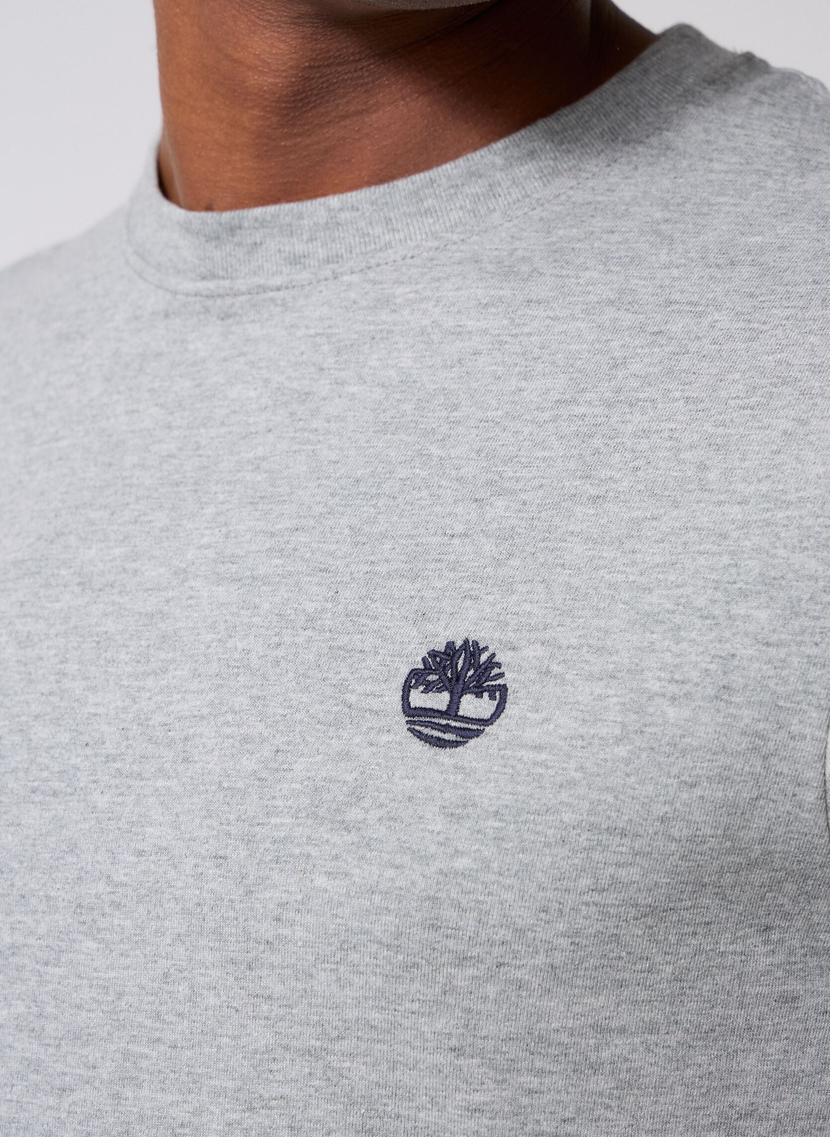 Tee-shirts manches courtes short sleeve Tee homme gris Timberland Tee-shirts manches courtes short sleeve Tee homme gris MEDIUM GREY HEATHER
