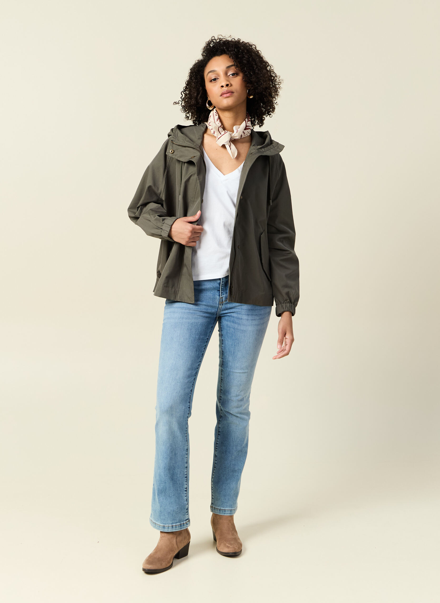 Parkas PARKACOUF femme vert Bonobo Parkas PARKACOUF femme vert Kaki