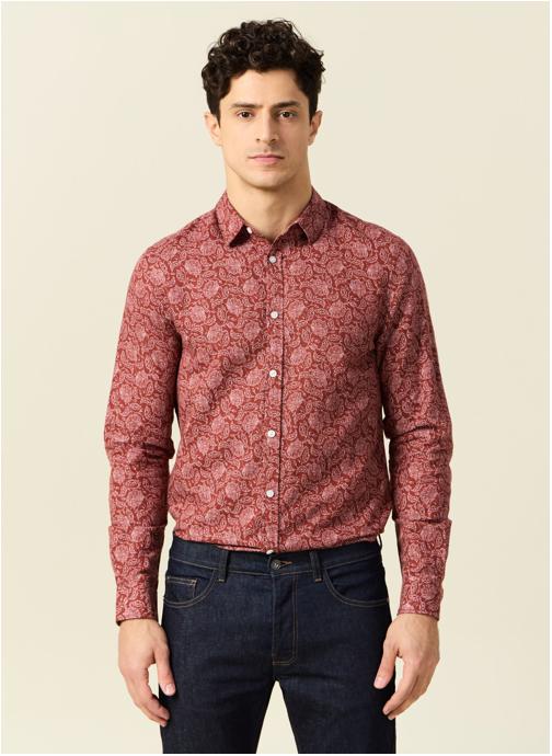 Bonobo Chemises Chemises manches longues - ESSLINAOP2H homme marron