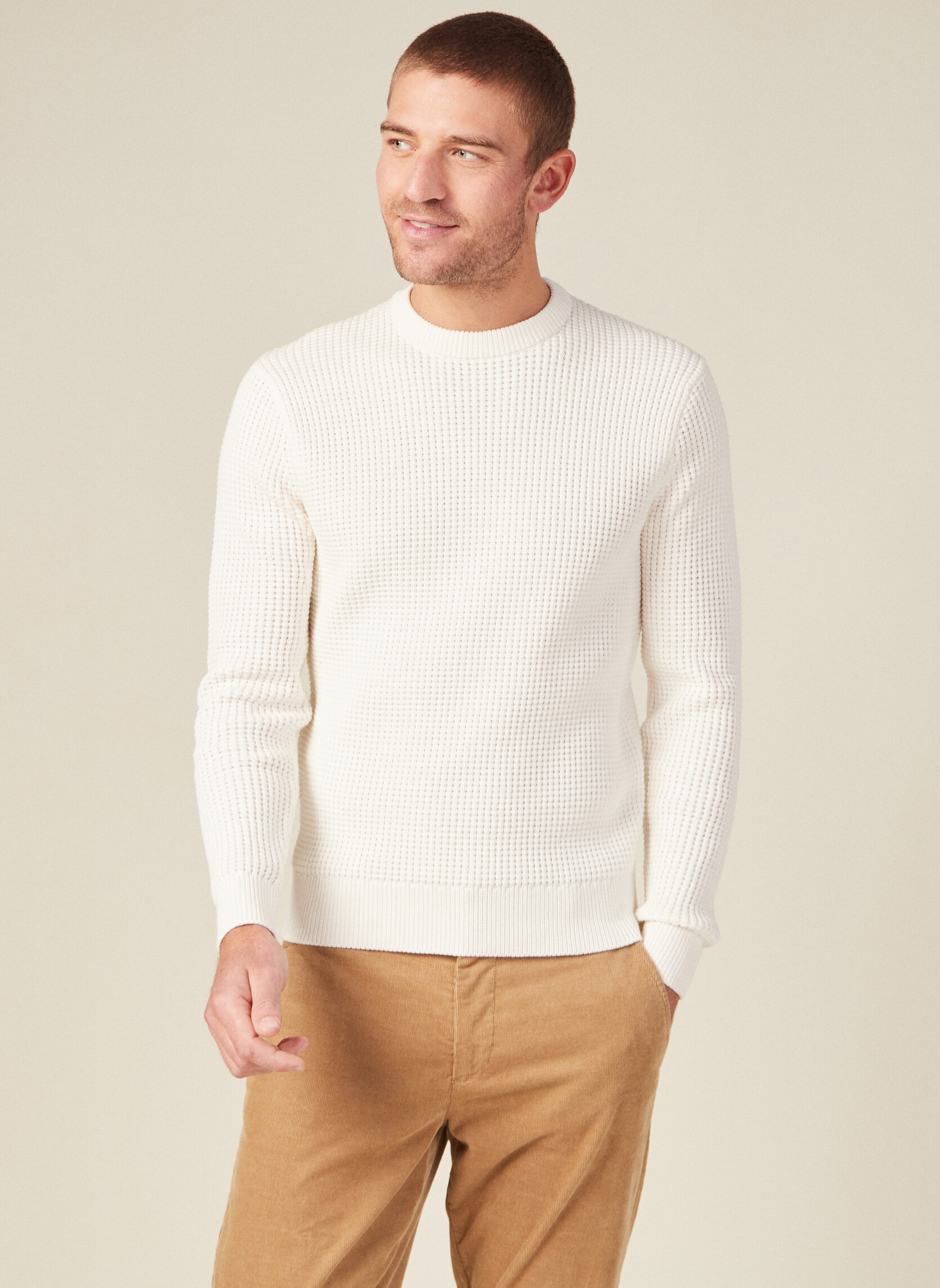Pulls ESNEWSPORT1H homme blanc Bonobo Pulls ESNEWSPORT1H homme blanc Blanc