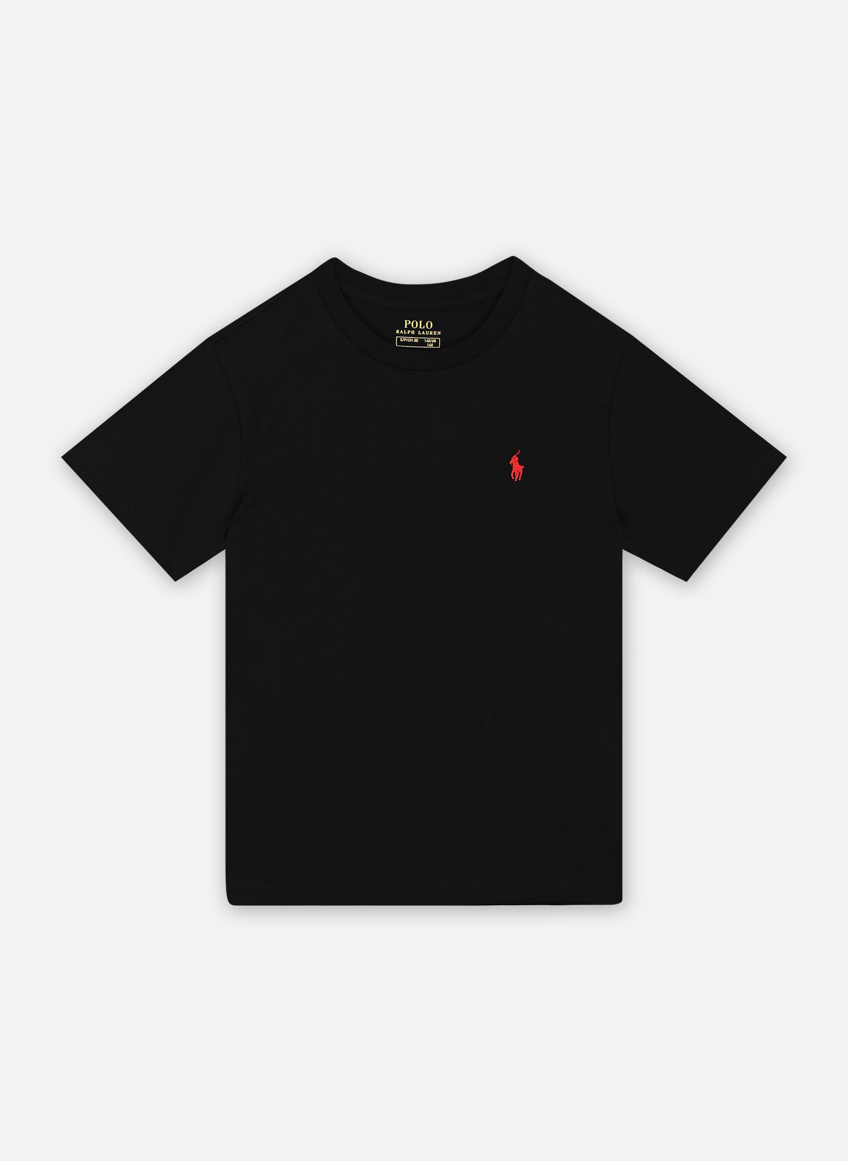 Tee-shirts manches courtes T-Shirt Col Rond Jersey De Coton Kids 83 garçon noir Polo Ralph Lauren Tee-shirts manches courtes T-Shirt Col Rond Jersey De Coton Kids 83 garçon noir RL BLACK
